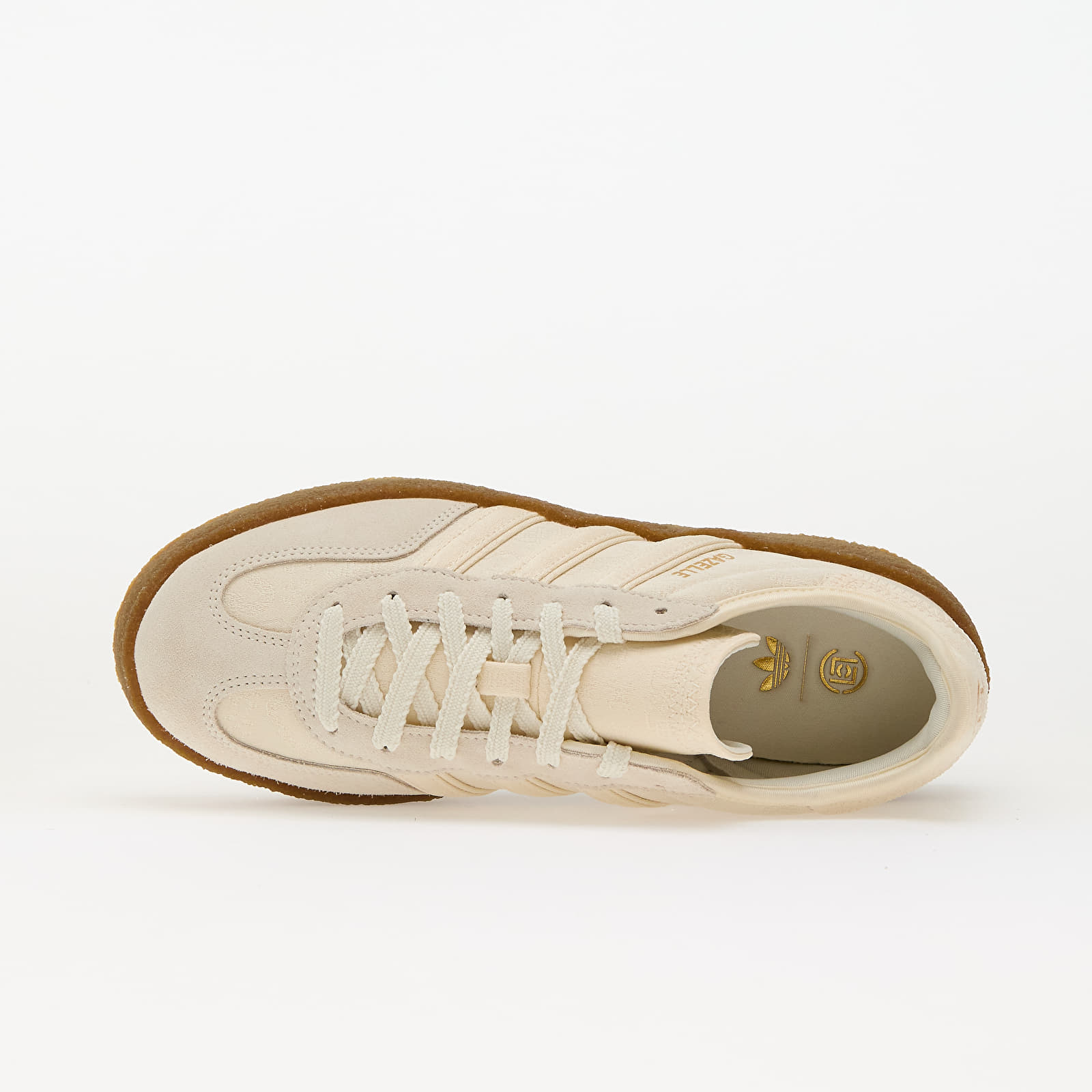 Încălțăminte și sneakerși pentru bărbați adidas x Clot Gazelle Crepe by Edison Chen Crew White/ Core White/ Gold Metallic