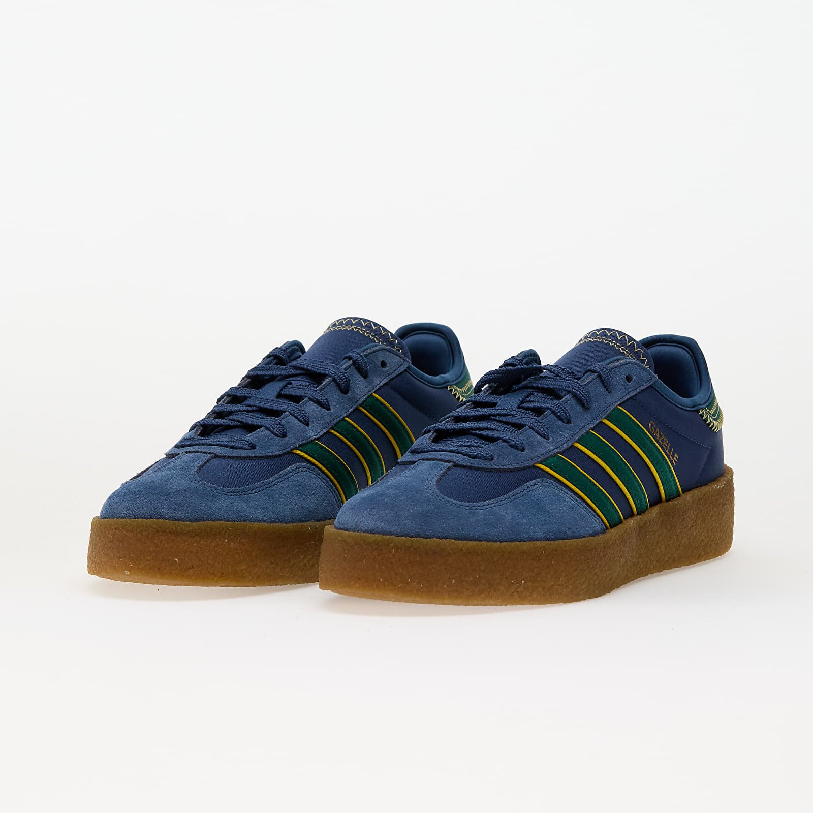 Buty męskie adidas x Clot Gazelle Crepe by Edison Chen Navy Marine/ Collegiate Green/ Hazy Yellow