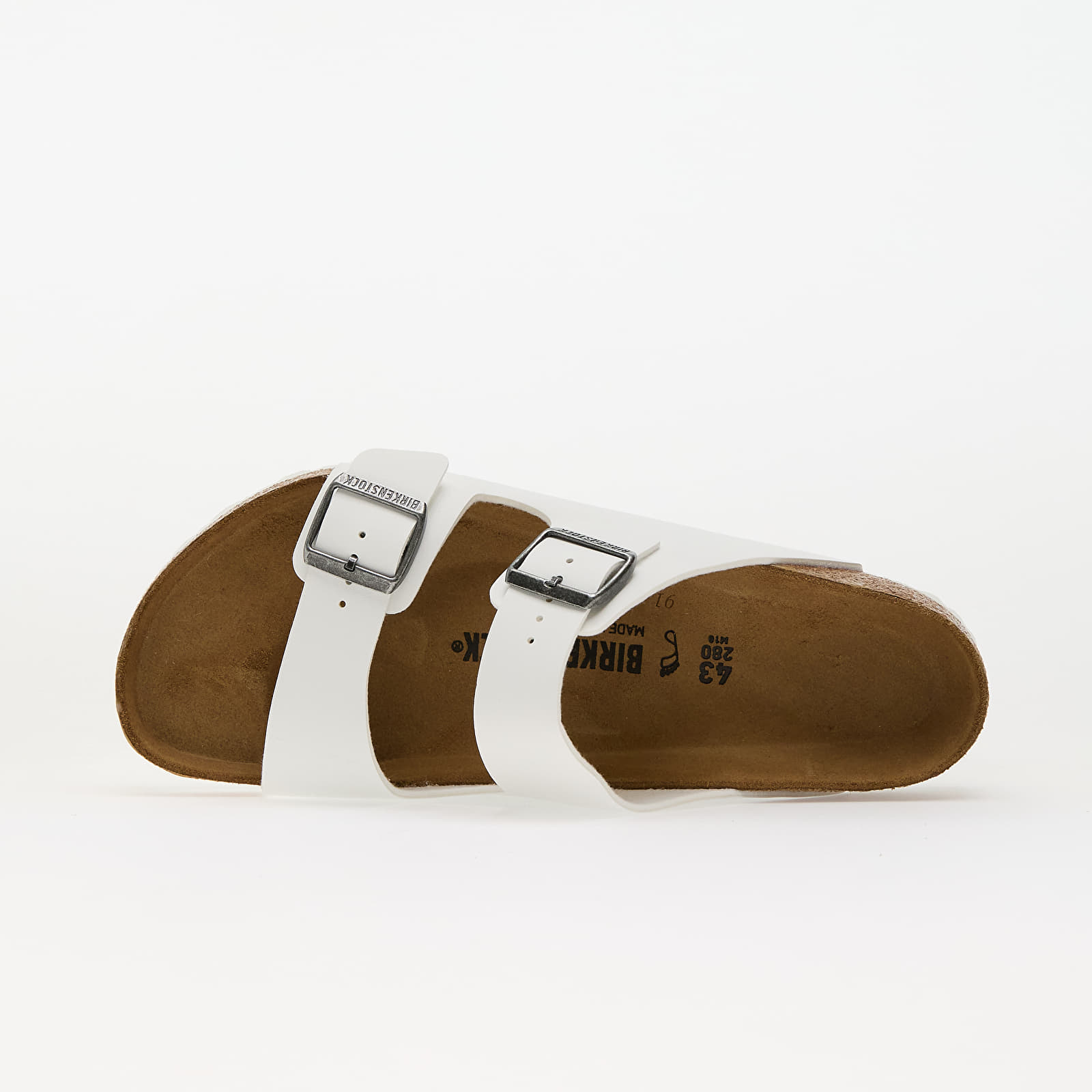 Männer Birkenstock Arizona Birko-Flor White