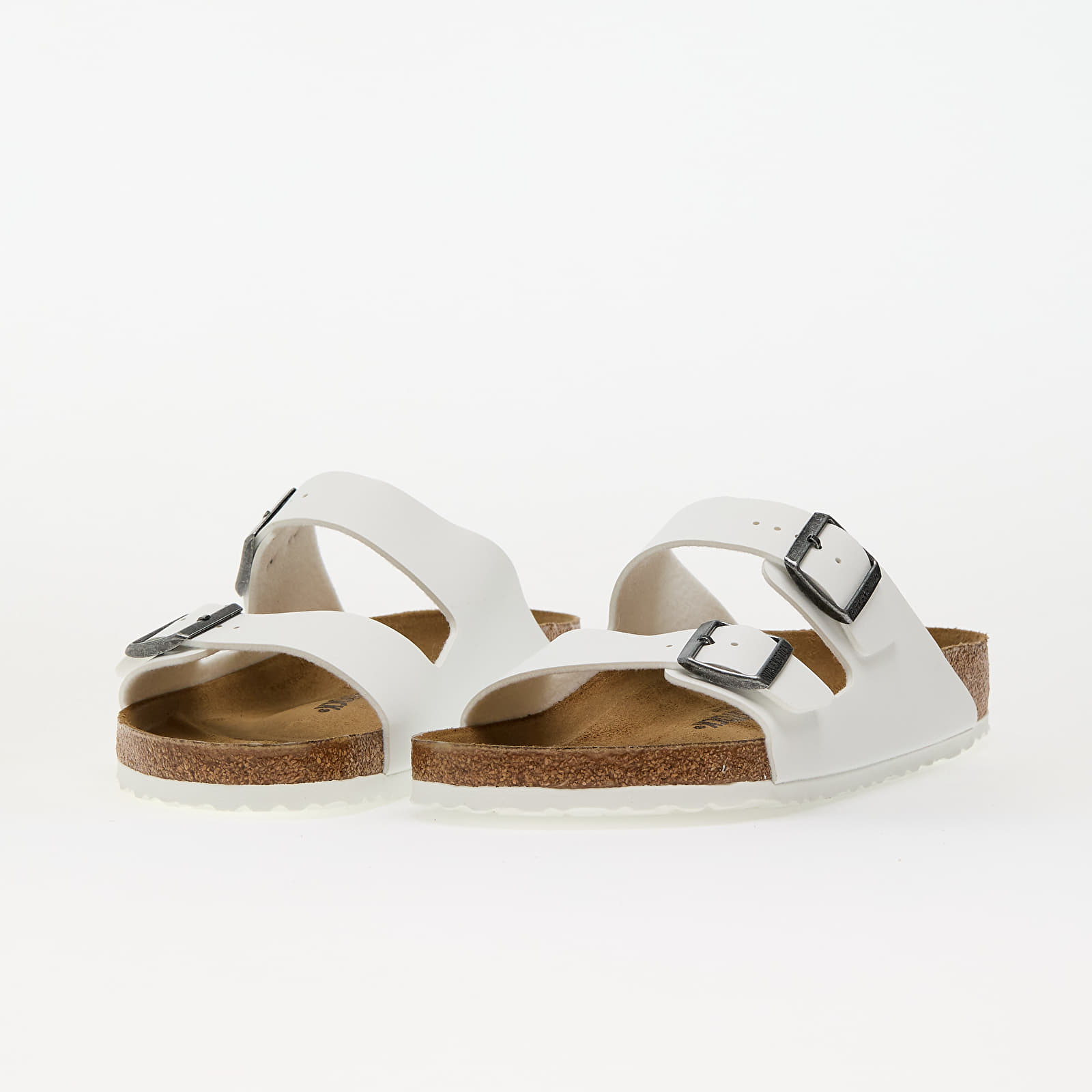 Männer Birkenstock Arizona Birko-Flor White