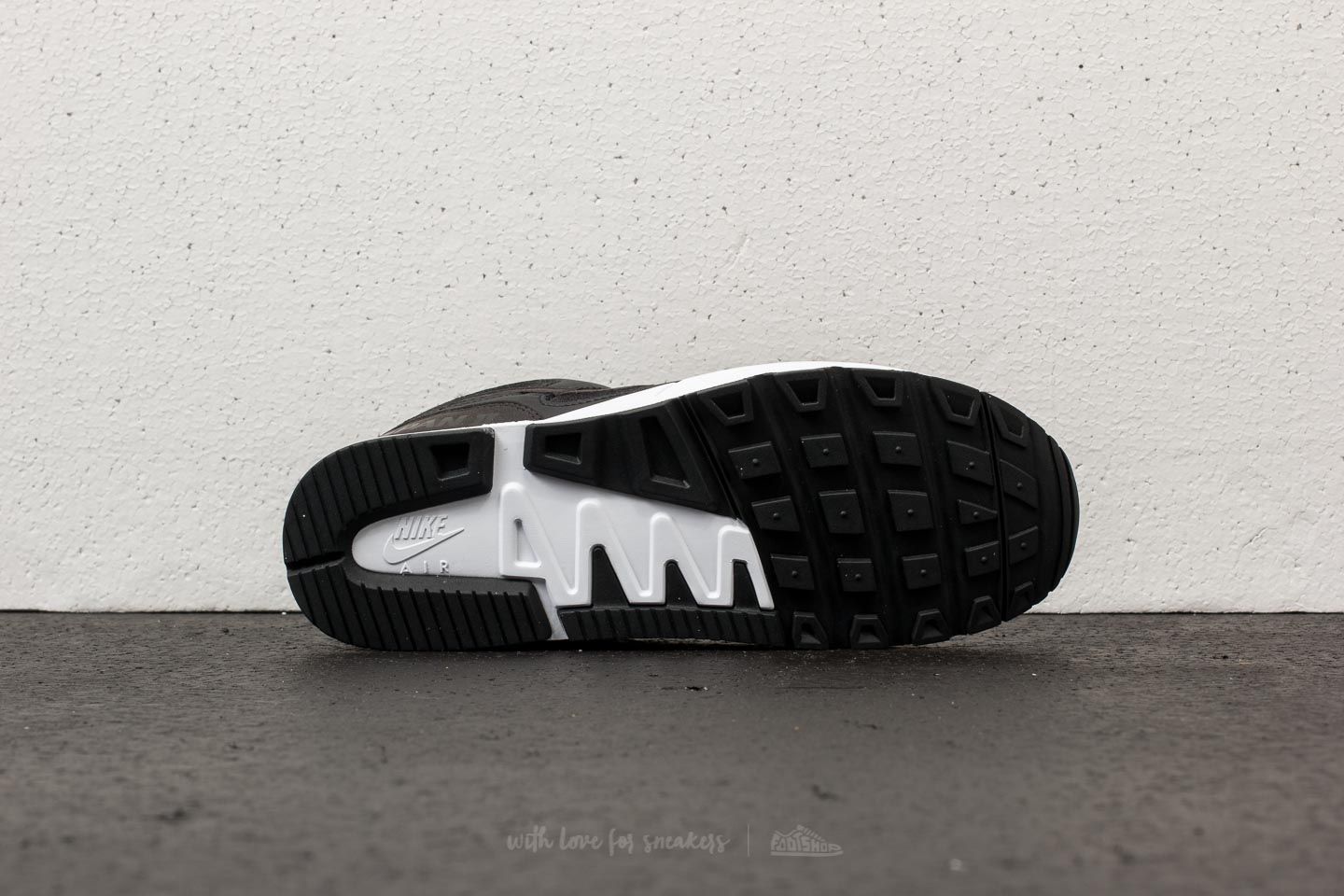 Scarpe uomo Nike Air Span II Black/ Black-White