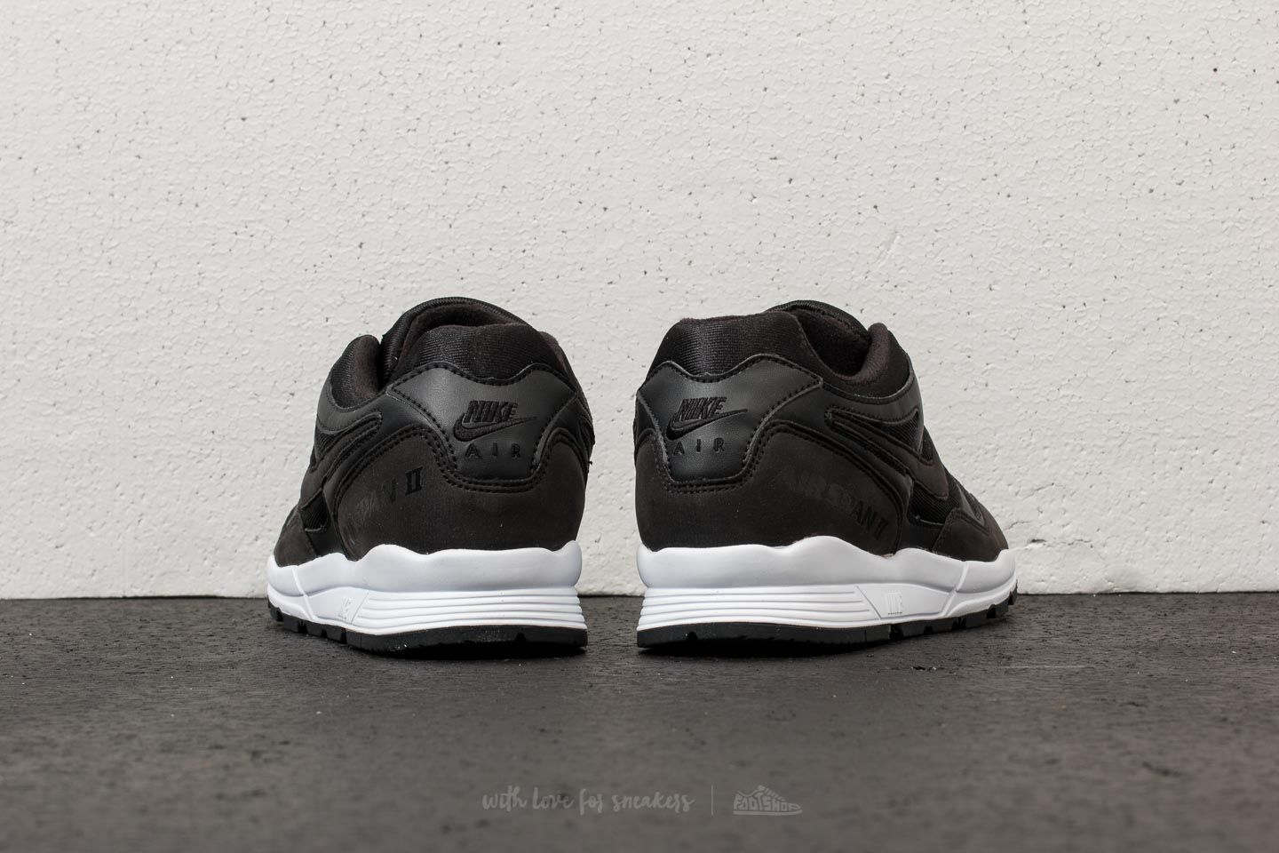 Scarpe uomo Nike Air Span II Black/ Black-White