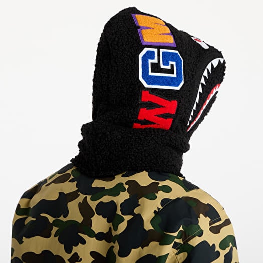 Šála A BATHING APE Shark Boa Snood L Black