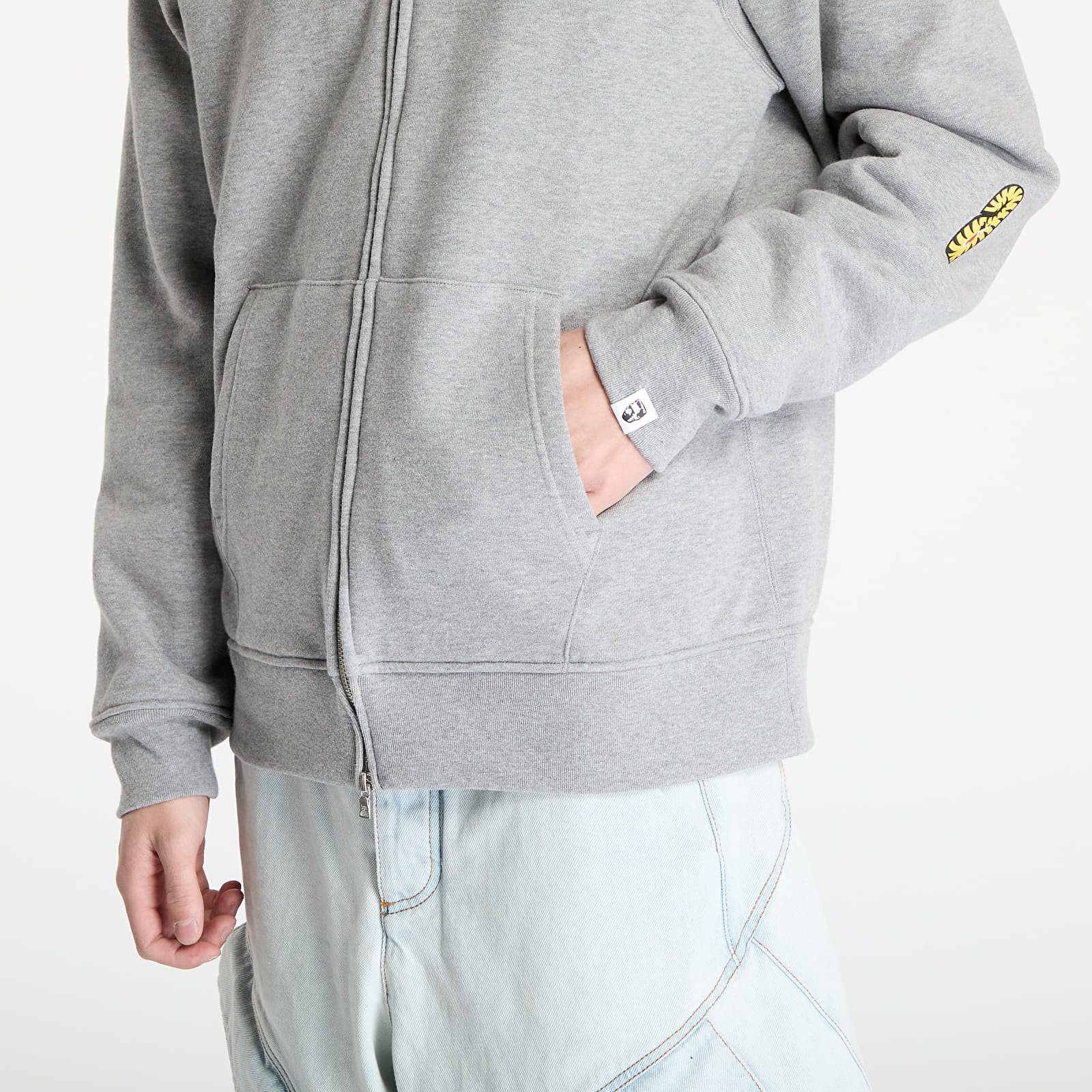 Džemperiai su gobtuvais ir džemperiai A BATHING APE 2nd Shark Full Zip UNISEX Hoodie Gray