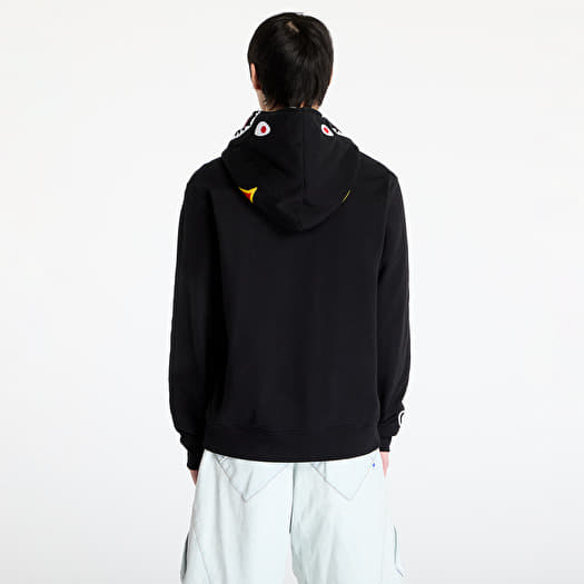 A BATHING APE 2nd Shark Full Zip UNISEX Hoodie Black | Footshop