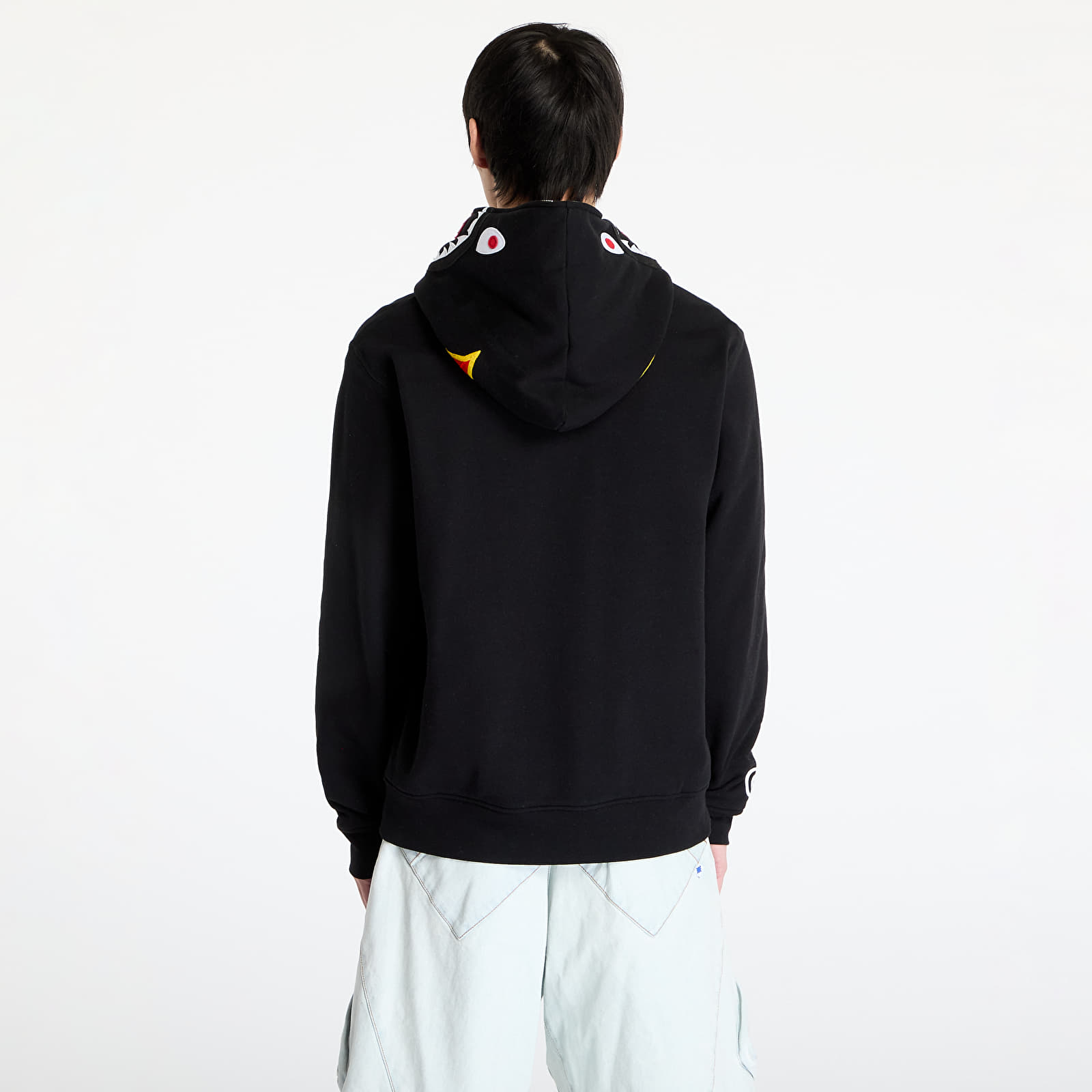 Hoodies and sweatshirts  A BATHING APE 2nd Shark Full Zip UNISEX Hoodie Black