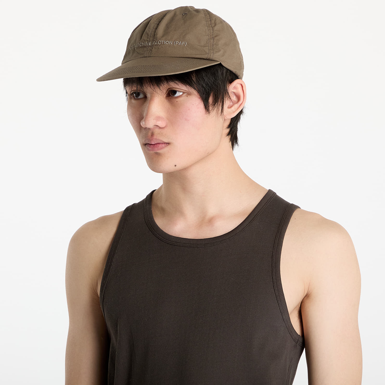 Capac Post Archive Faction (PAF) 8.0 Logo Cap Right Brown Universal