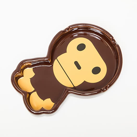 A BATHING APE Baby Milo Ashtray Brown