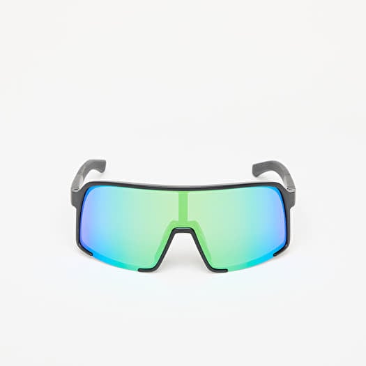 Sunglasses Horsefeathers Magnum Sunglasses Matt Black/ Mirror Green