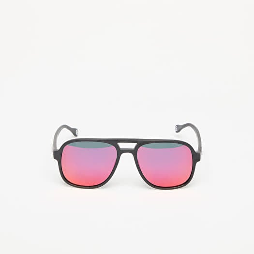 Sunglasses Horsefeathers Corp Sunglasses Matt Black/ Mirror Red