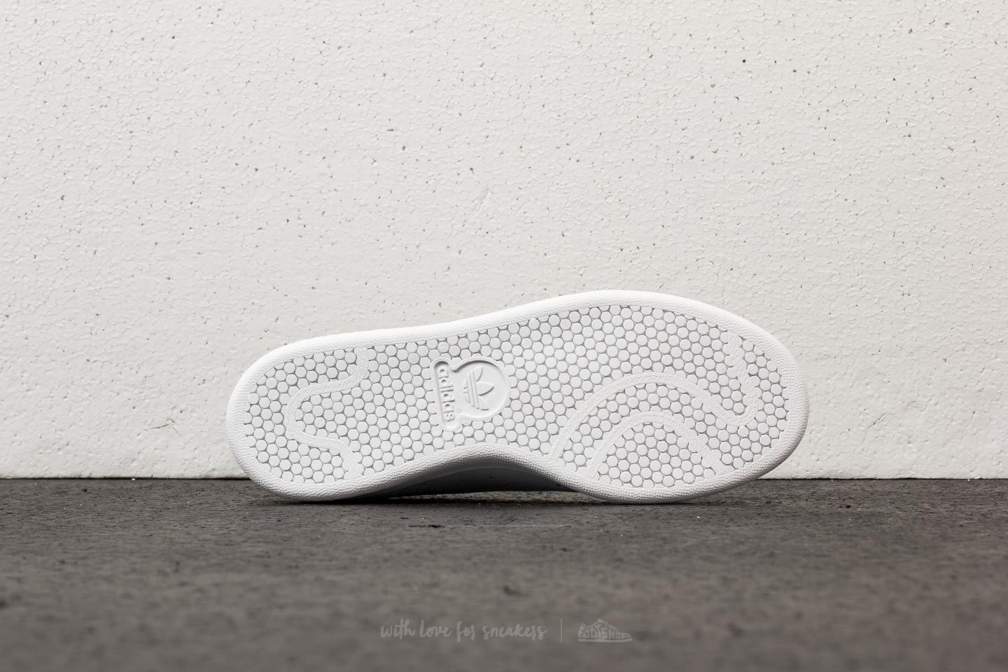 Dětské tenisky a boty adidas Stan Smith J Ftw White/ Ftw White/ Real Pink