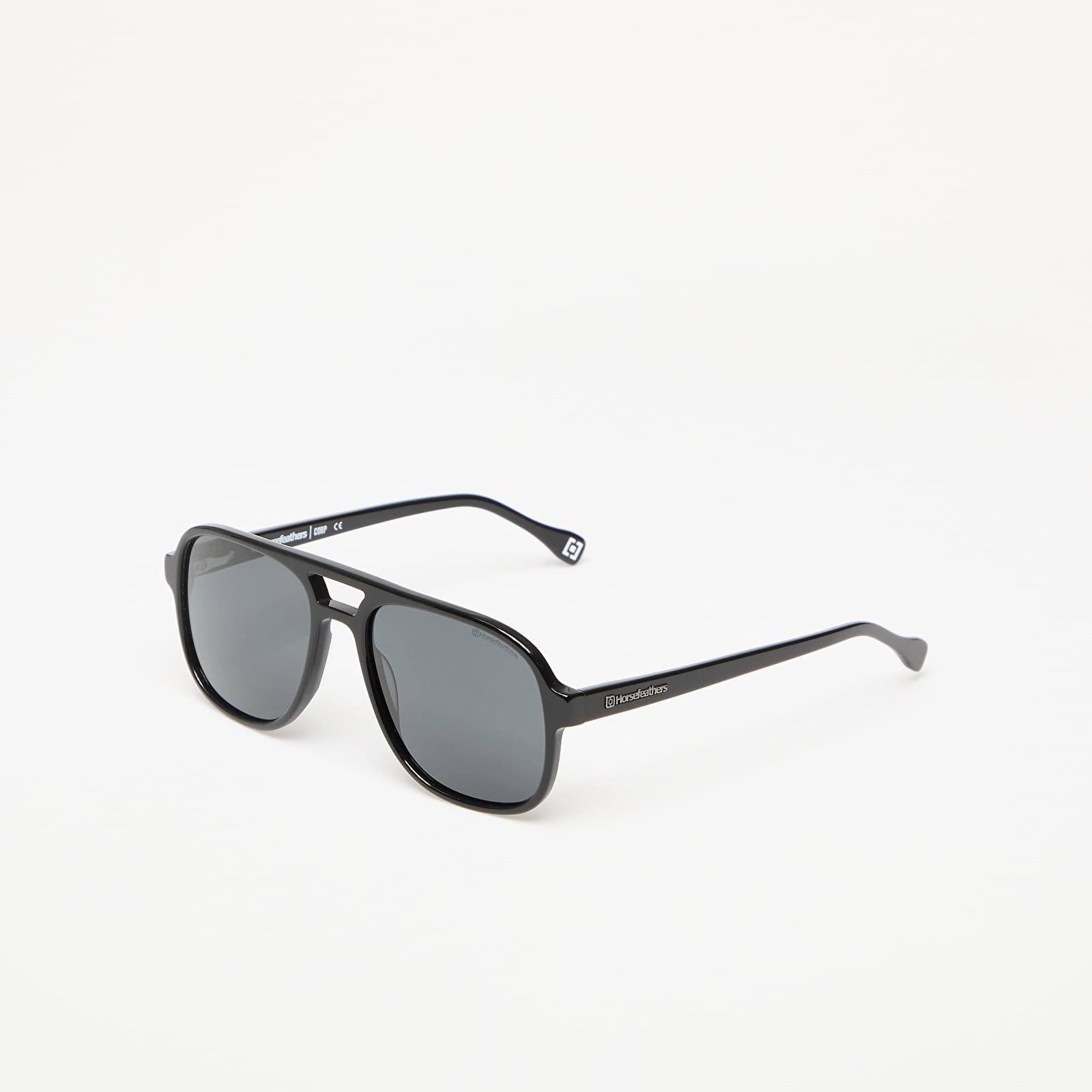 Sunglasses Horsefeathers Corp Sunglasses Gloss Black/ Gray