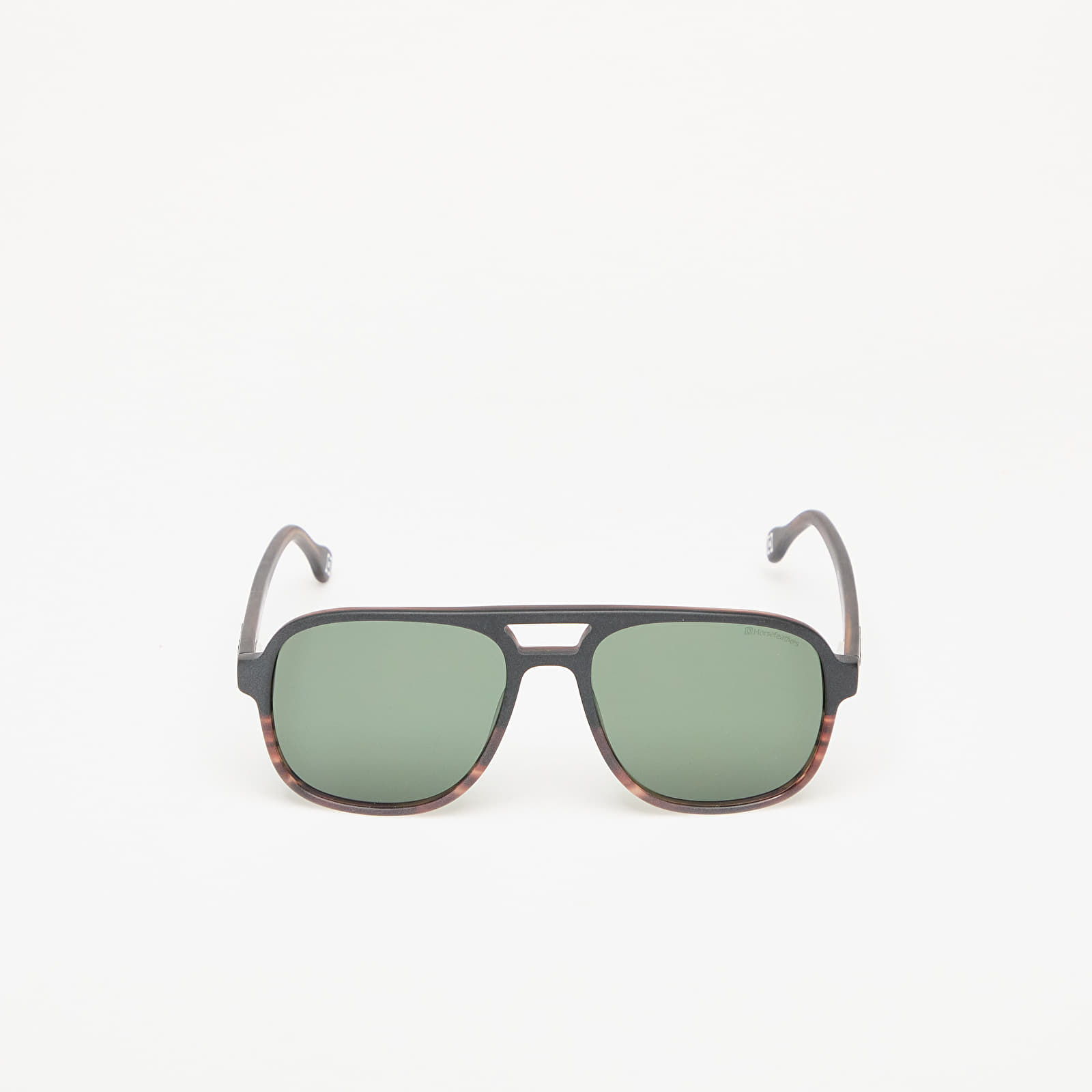 Sonnenbrillen Horsefeathers Corp Sunglasses Matt Havana/ Gray Green