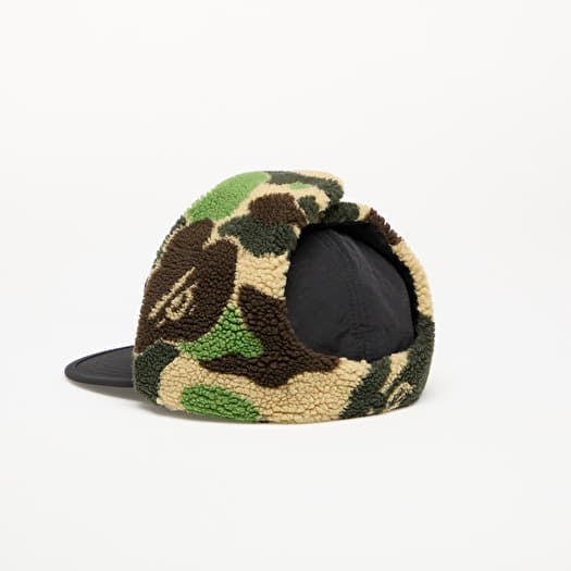 Caps A BATHING APE Abc Camo Puffy Flight Cap M Black