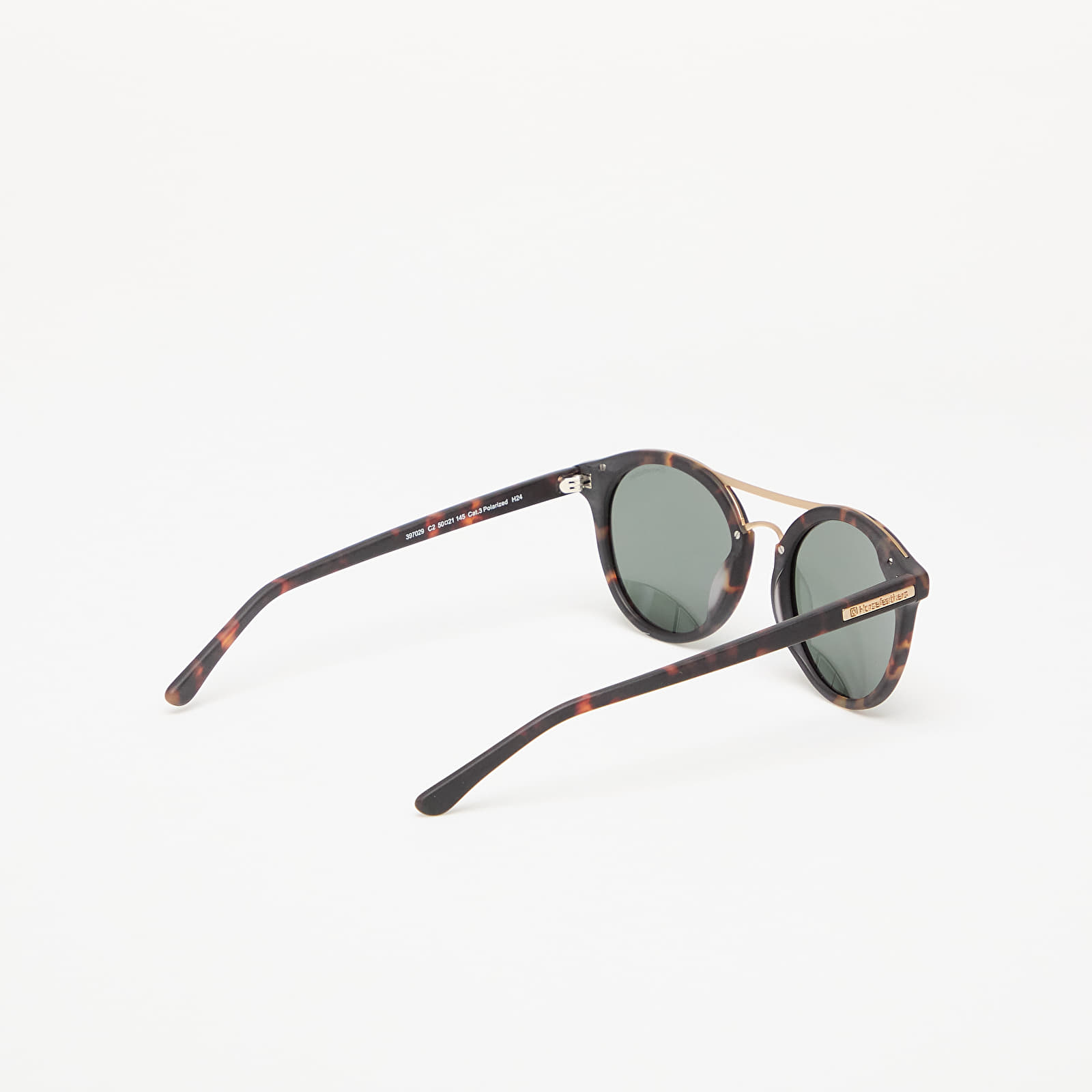 Occhiali da sole Horsefeathers Nomad Sunglasses Matt Havana/ Green