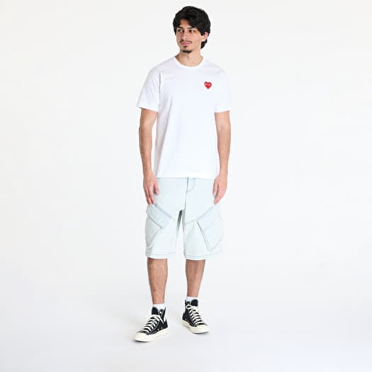 T-shirts Comme des Garçons PLAY Emblem x Rhinestone T-Shirt
