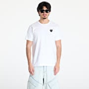 Comme des Garçons PLAY Emblem x Rhinestone T-Shirt UNISEX White/ Black