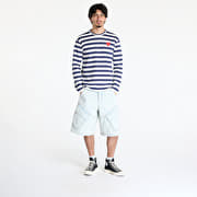ゲ*ン様 BIG LOGO RHINESTONE EMBLEM TEE Koszulki Comme des Garçons PLAY Stripe Emblem x Rhinestone