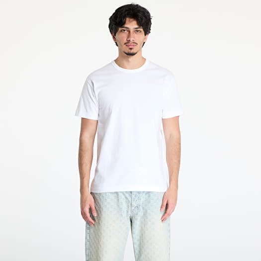 T-paita Comme des Garçons PLAY Black Emblem Knit T-Shirt UNISEX White