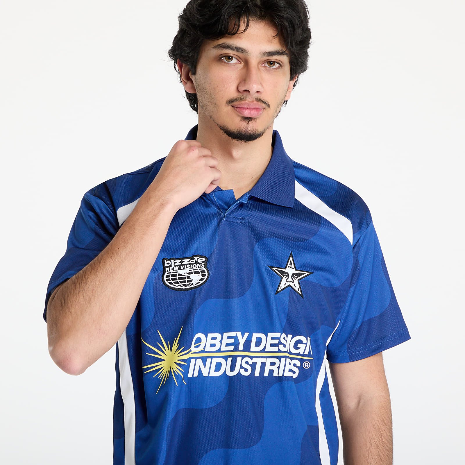 Dresy OBEY Soccer Jersey Blue Multi