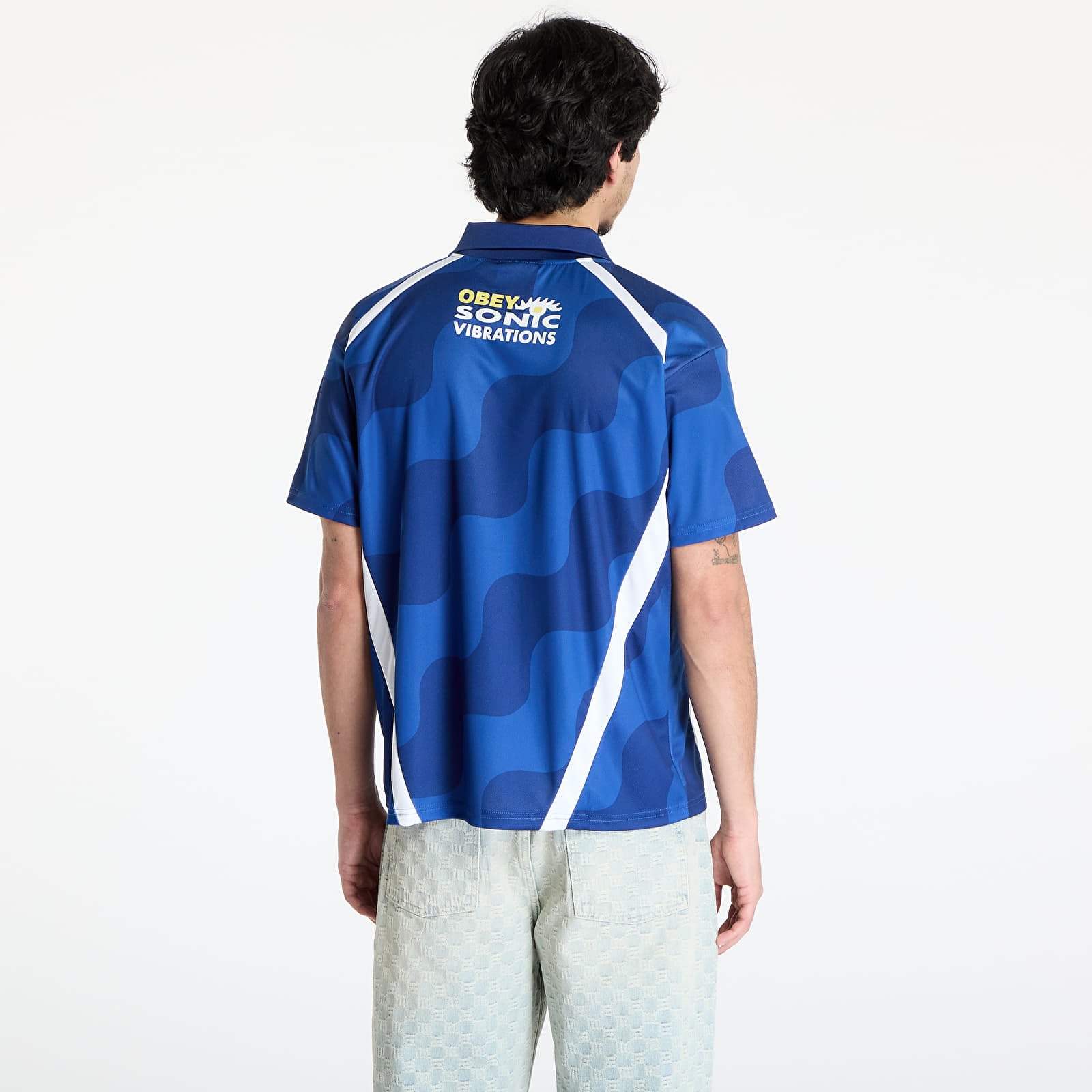 Dresy OBEY Soccer Jersey Blue Multi