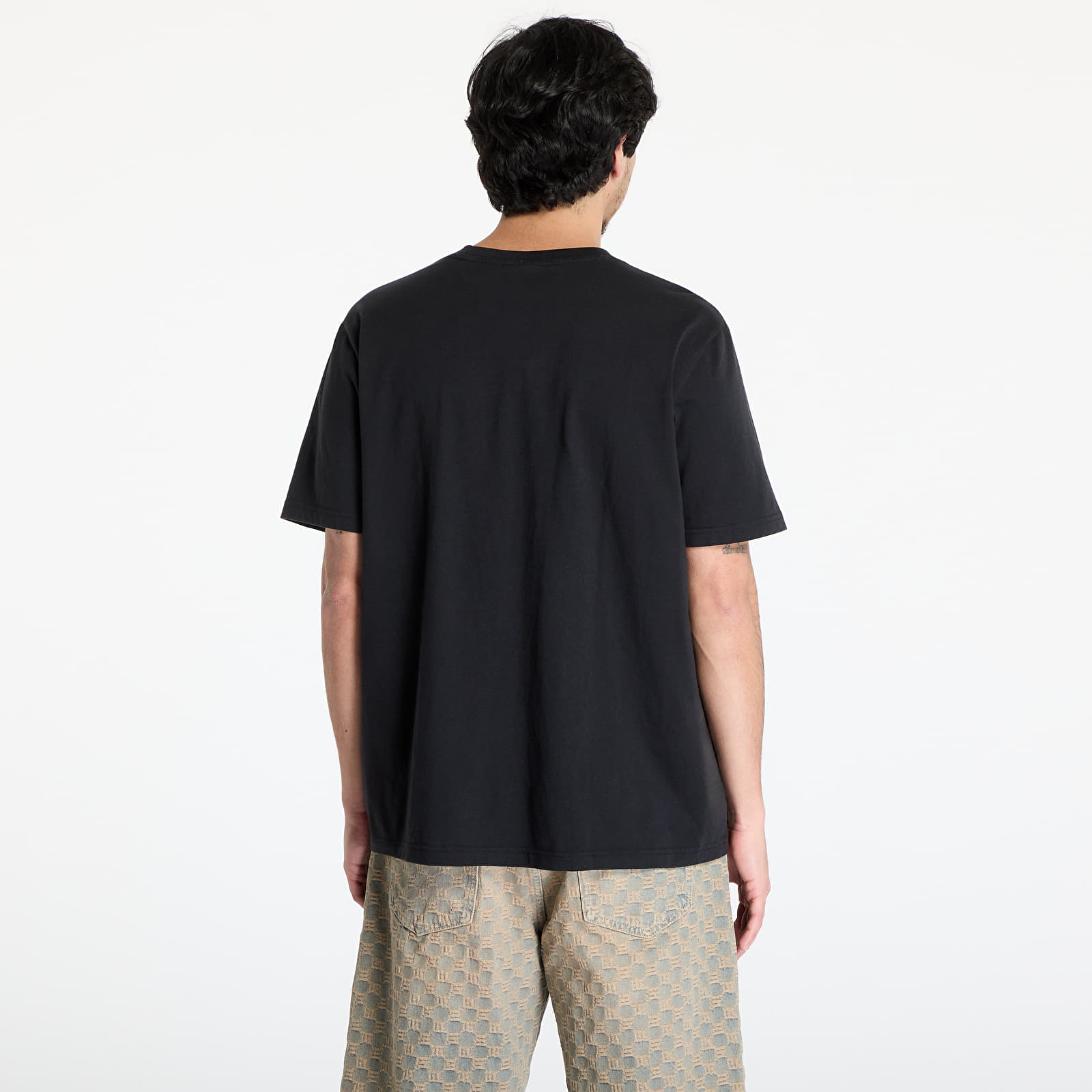 T-shirts adidas Skeleton Trefoil Tee Black/ Black