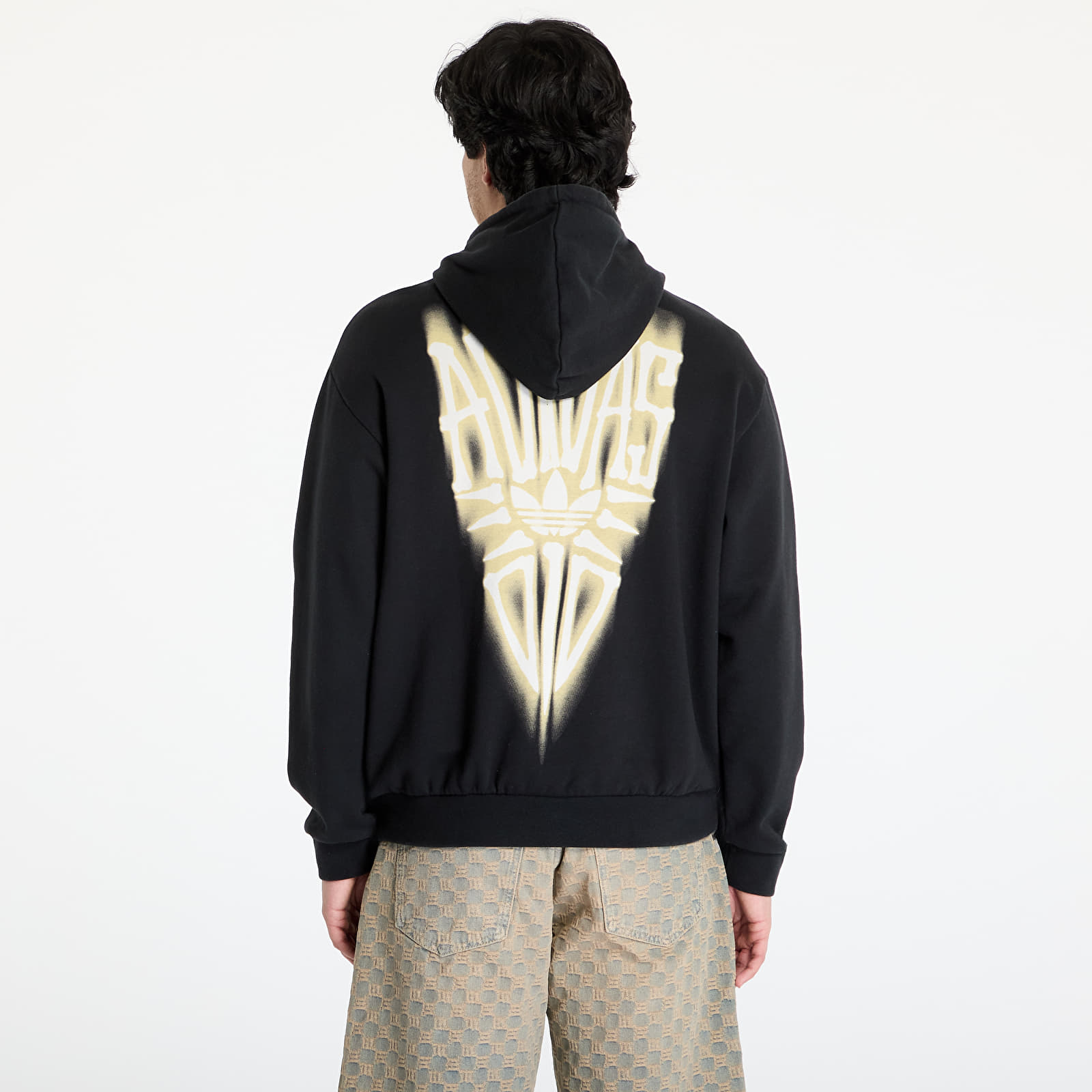 Mikiny adidas Skeleton Hoodie Black