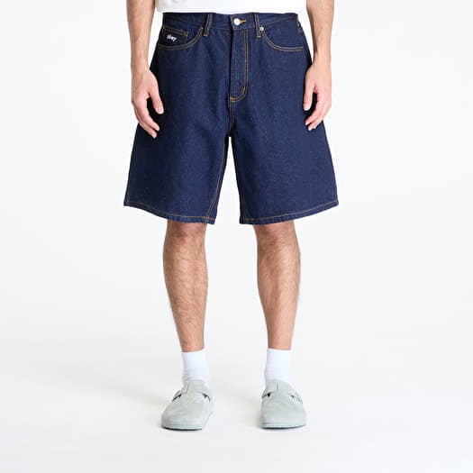 Shorts OBEY Bigwig Baggy Denim Short Rinse Indigo