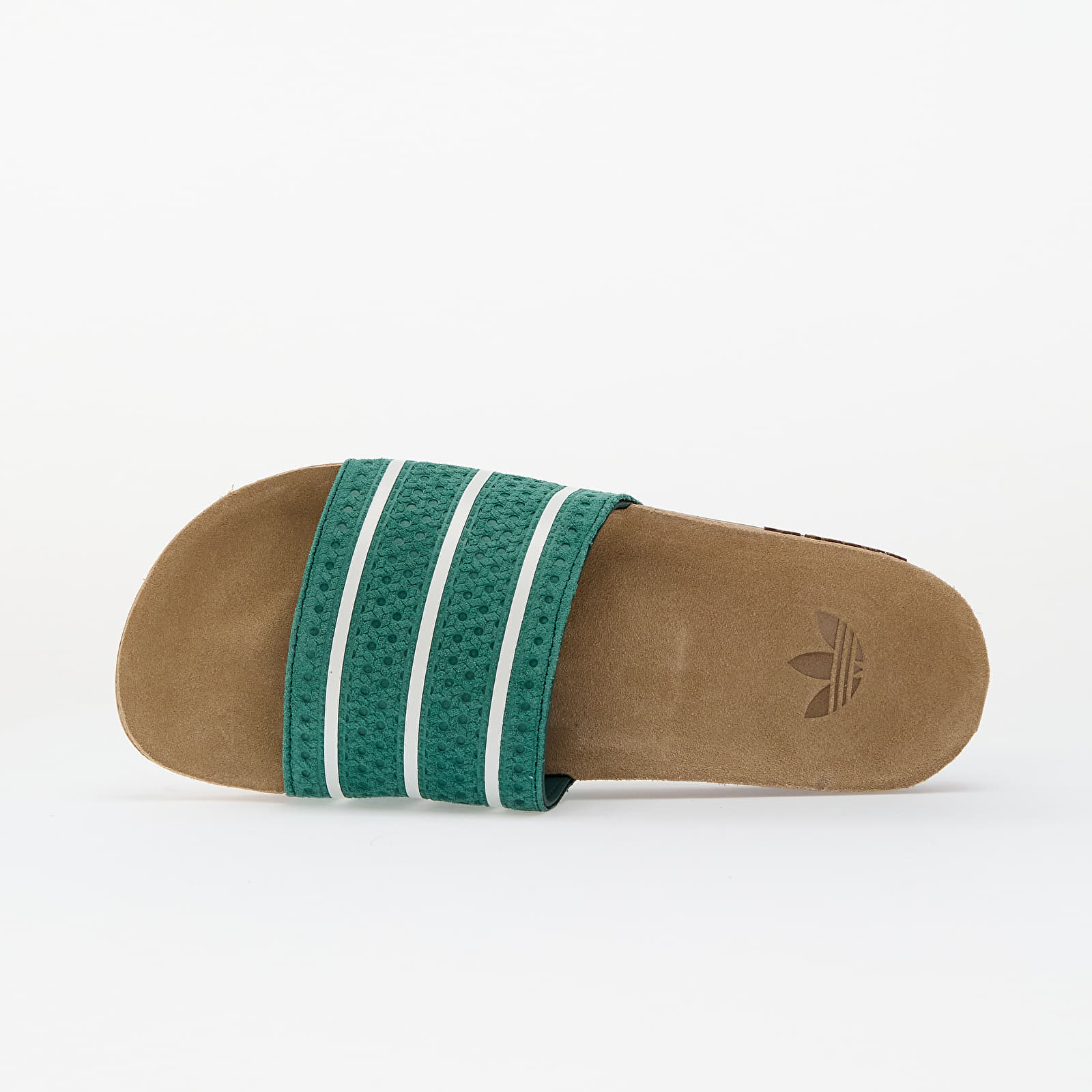 Încălțăminte și sneakerși pentru bărbați adidas Adilette Rs Collegiate Green/ Core White/ Gum4