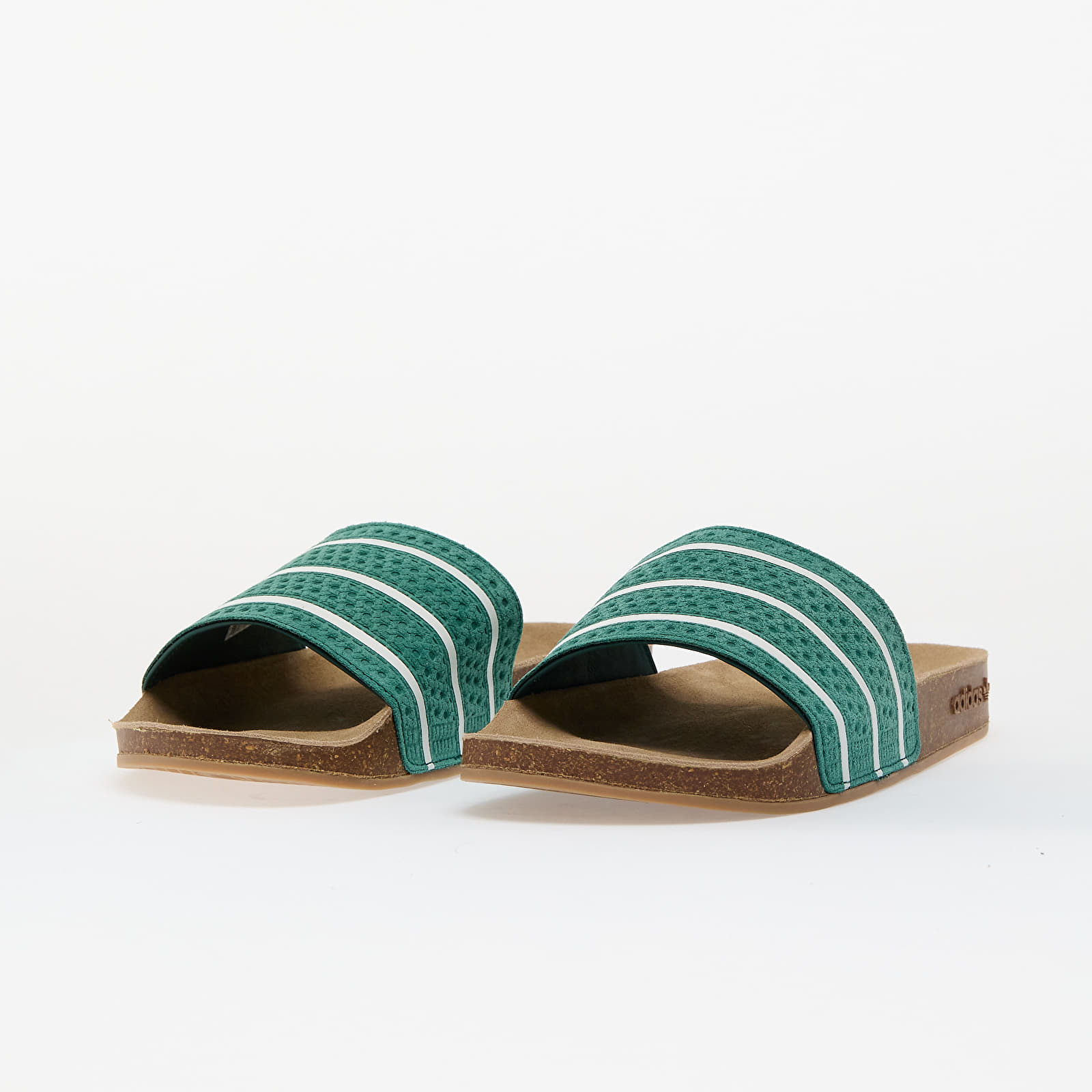 Pánské tenisky a boty adidas Adilette Rs Collegiate Green/ Core White/ Gum4