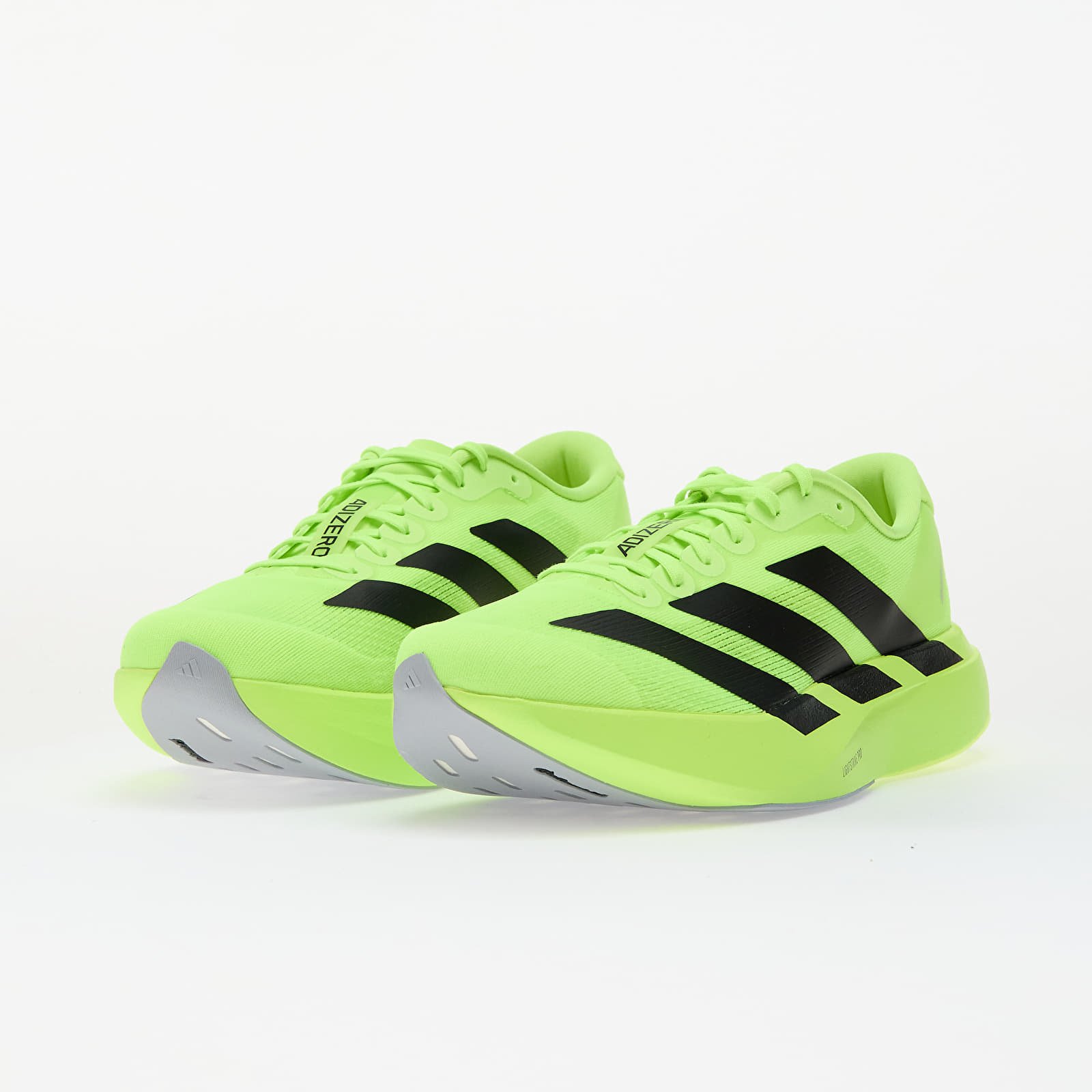 Sapatos de homem adidas Adizero Evo SL M Lucid Lemon/ Core Black/ Matte Silver