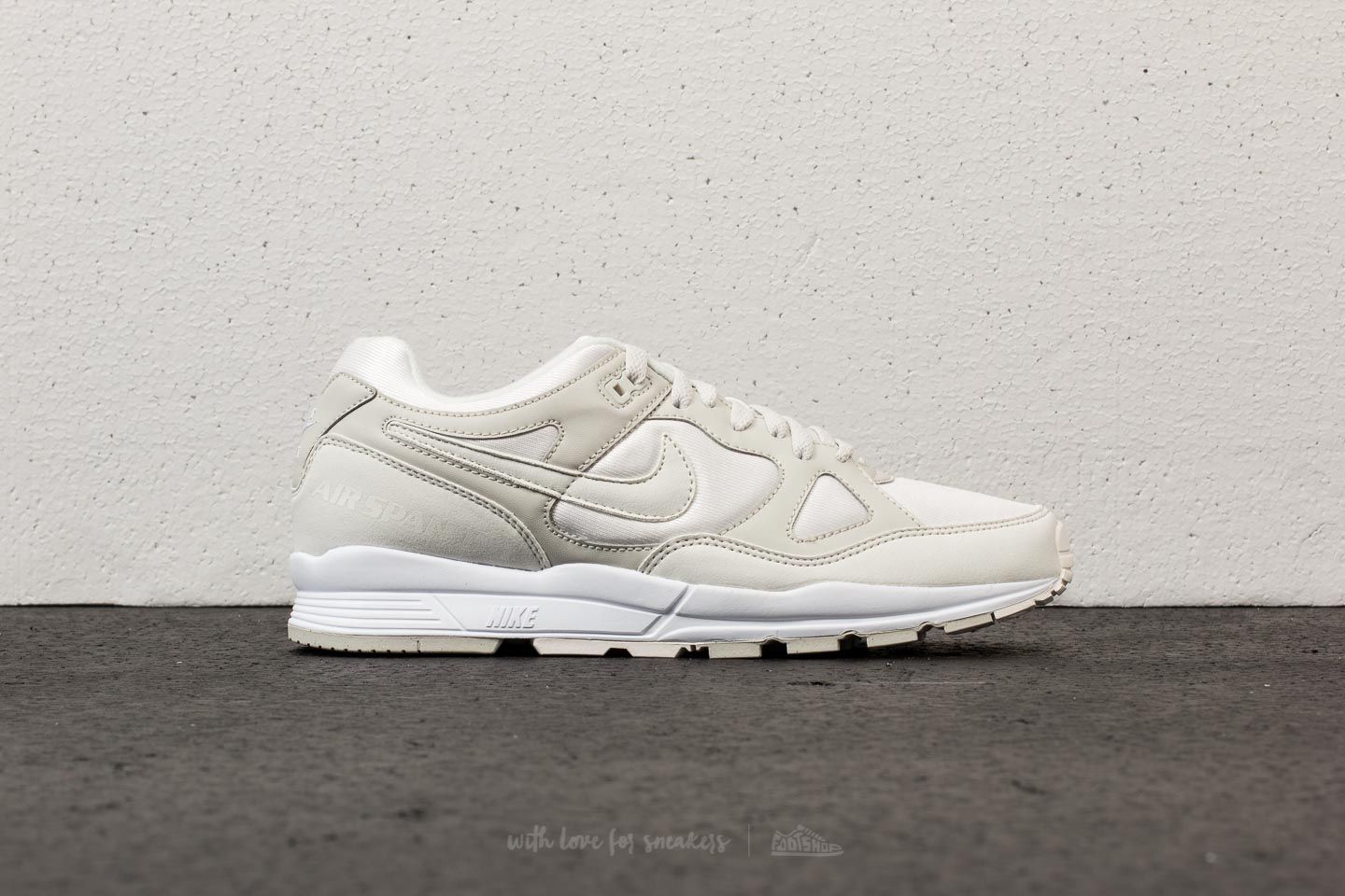 Men s shoes Nike Air Span II Summit White Light Bone White Footshop