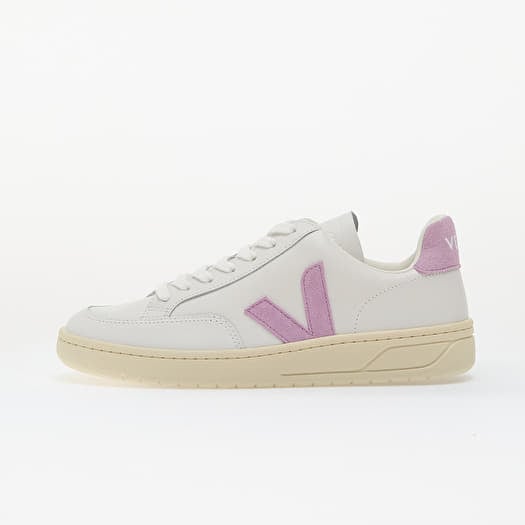 Veja W V-12 Leather Extra-White_Orchid