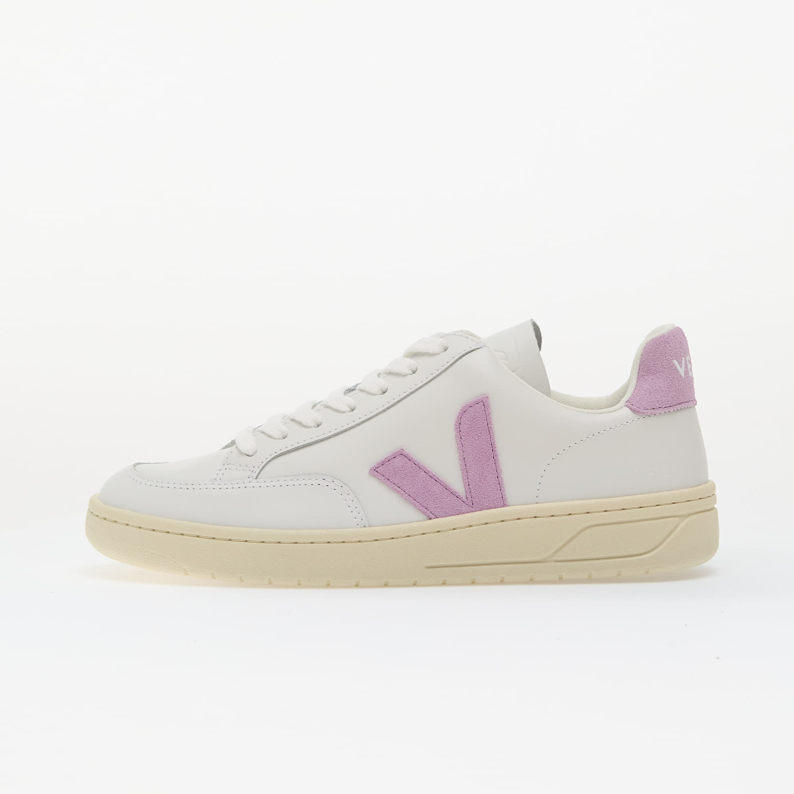 Dámské tenisky a boty Veja W V-12 Leather Extra-White_Orchid