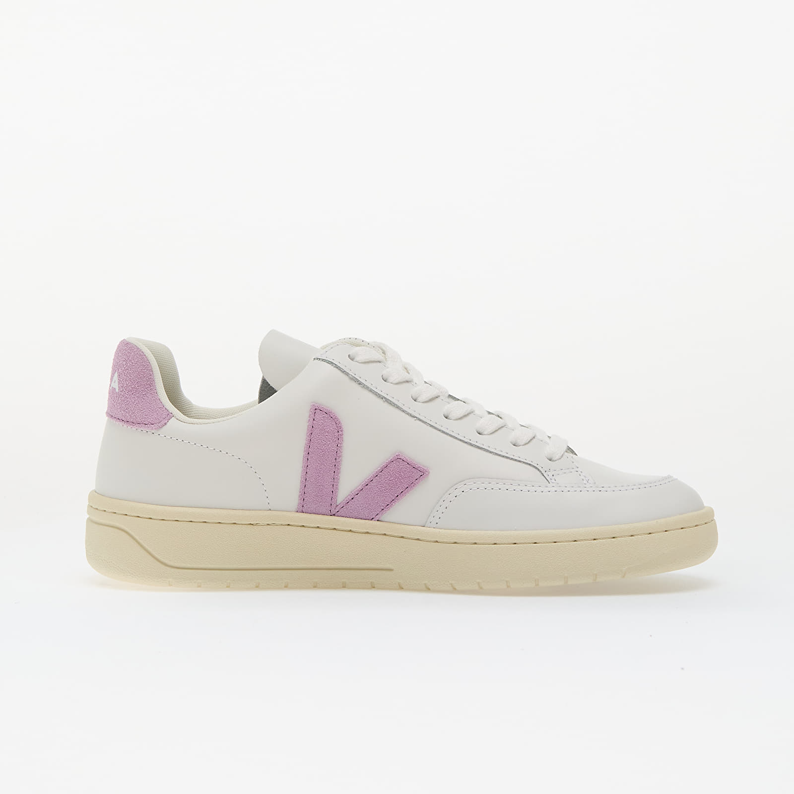 Dámské tenisky a boty Veja W V-12 Leather Extra-White_Orchid