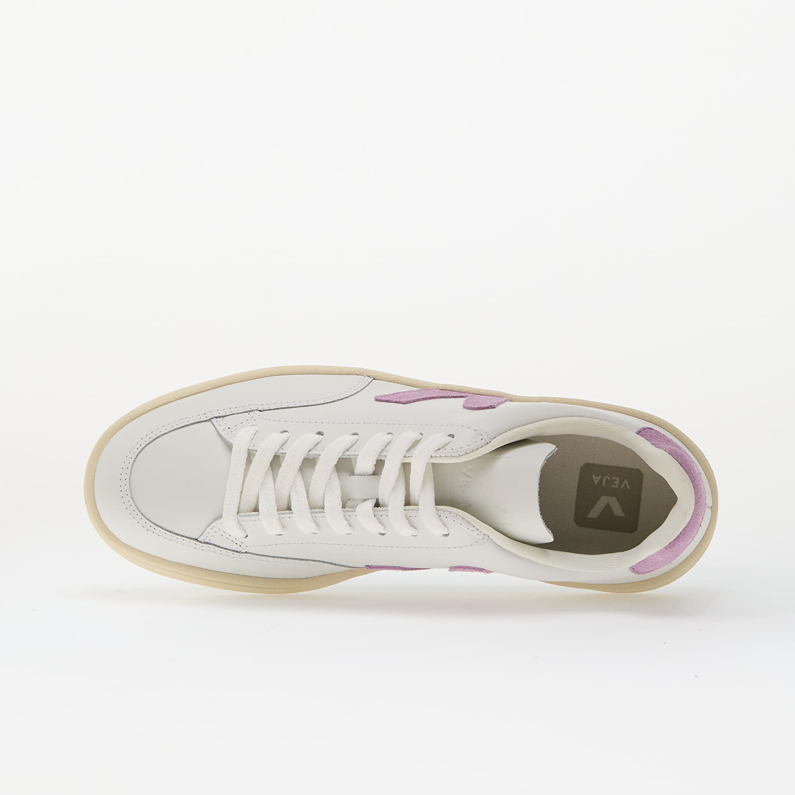 Dámské tenisky a boty Veja W V-12 Leather Extra-White_Orchid