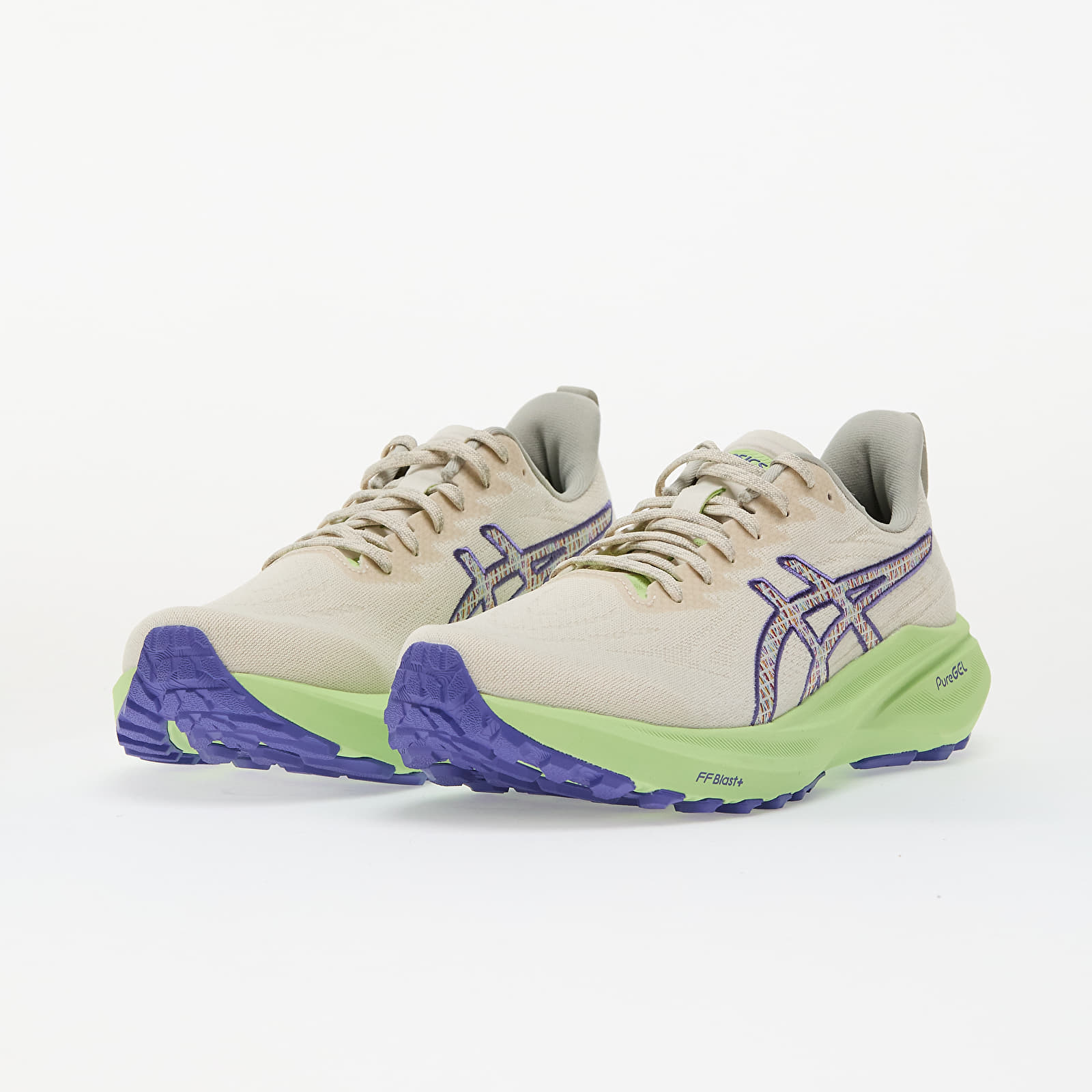 Pánské tenisky a boty Asics Gt-2000 13 Tr Nature Bathing/ Lime Green