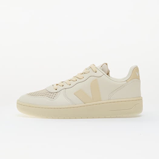 Veja W V-10 Leather Pure Calcaire