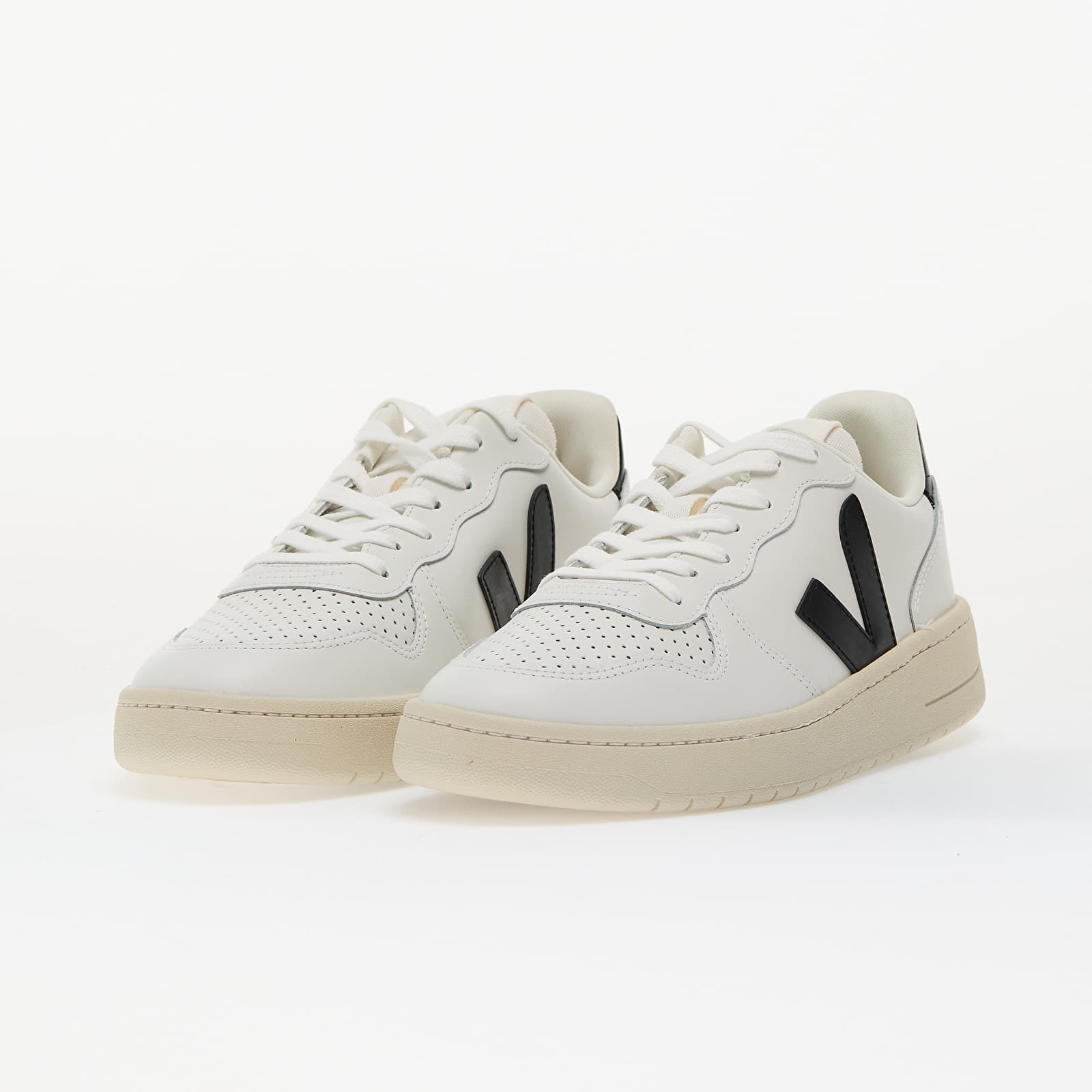 Men's shoes Veja V-10 Leather Ex-White_Black