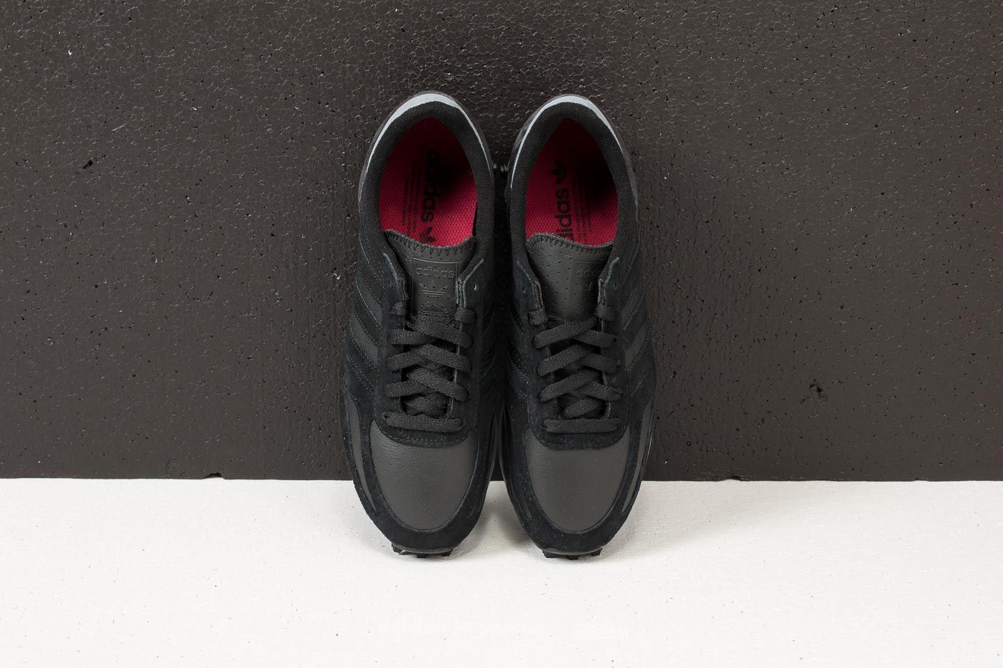 Men's shoes adidas LA Trainer Core Black/ Core Black/ Grey Five