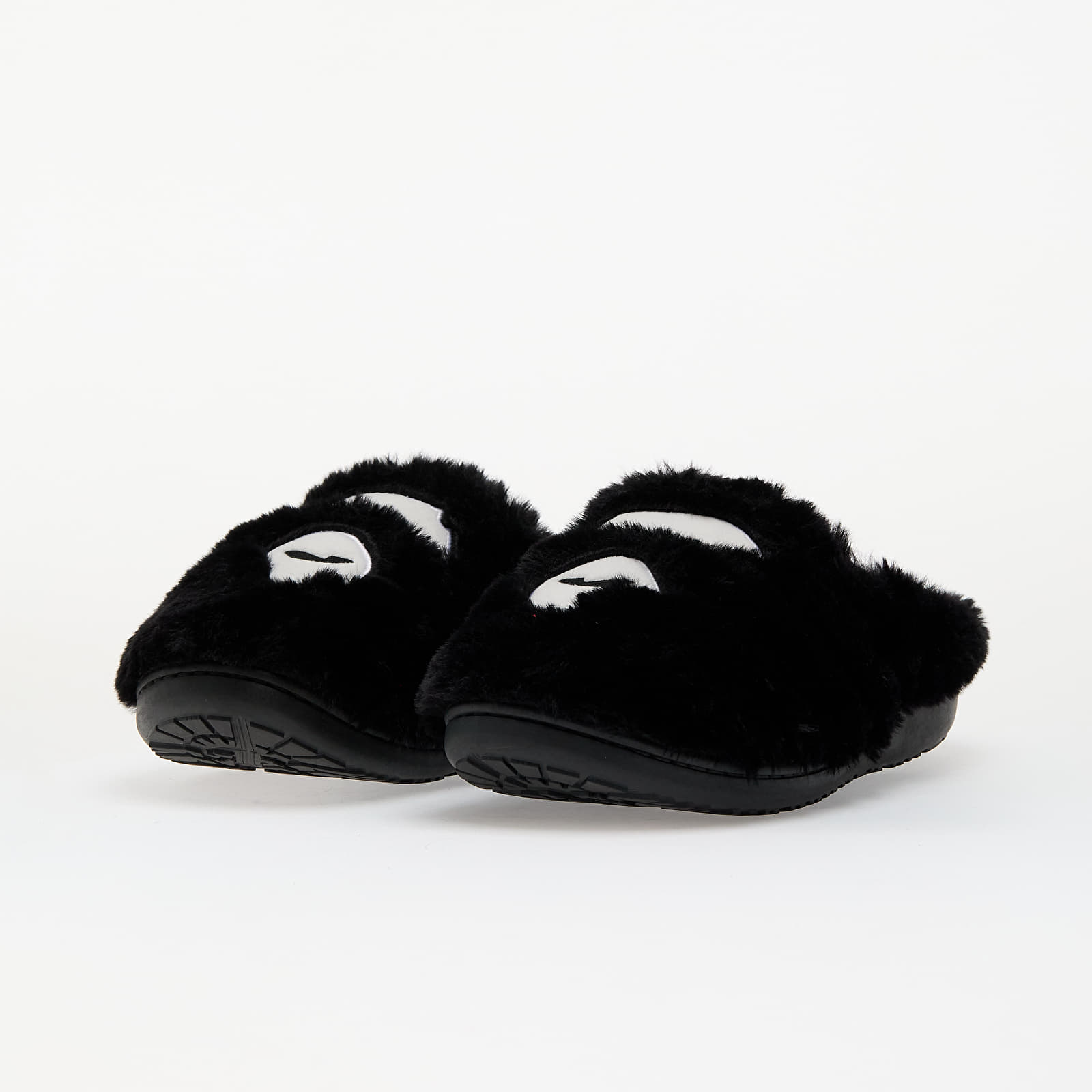 Sandały męskie A BATHING APE x Subu Ape Head Paffer Sandals Black