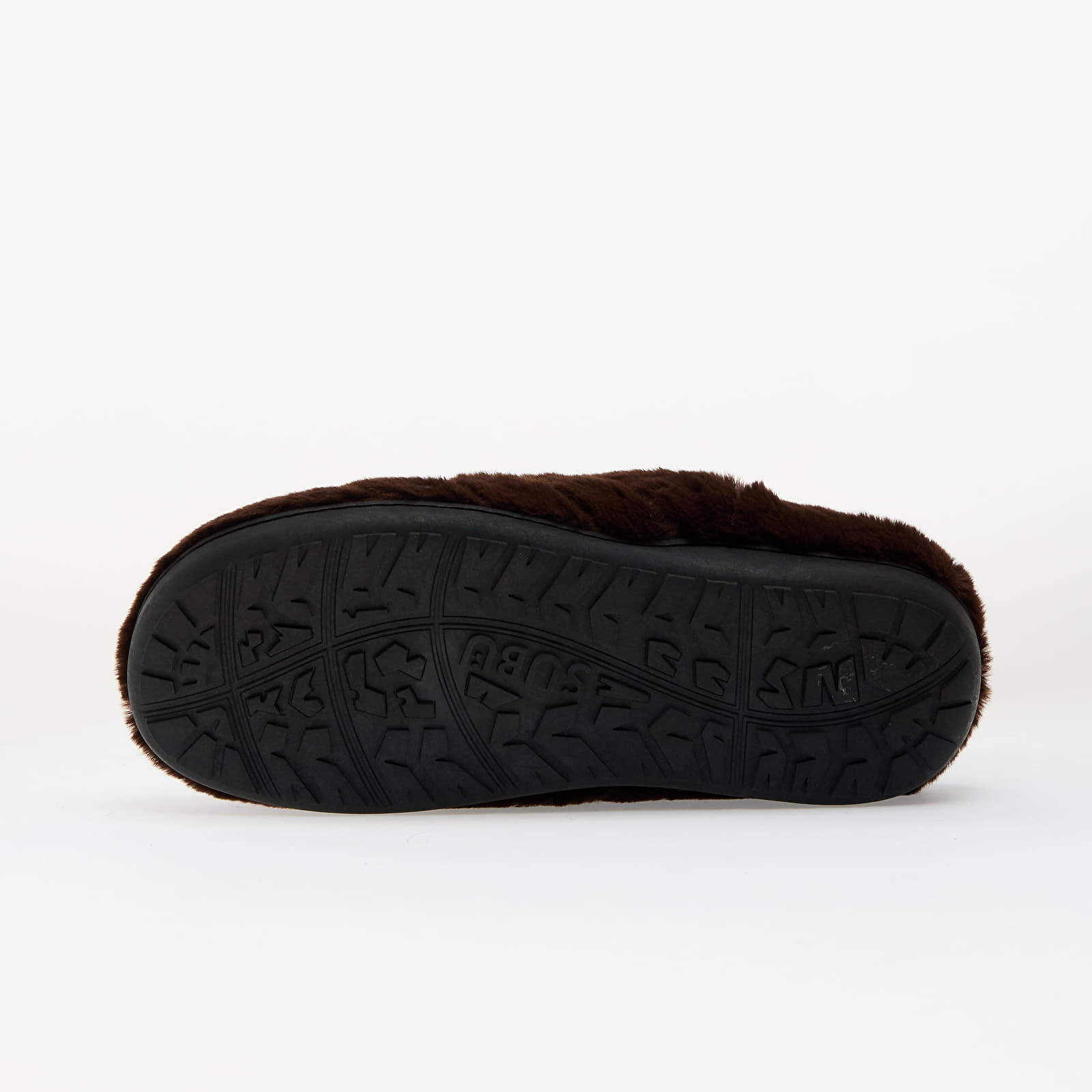 Herren Sandalen A BATHING APE x Subu Ape Head Paffer Sandals Brown