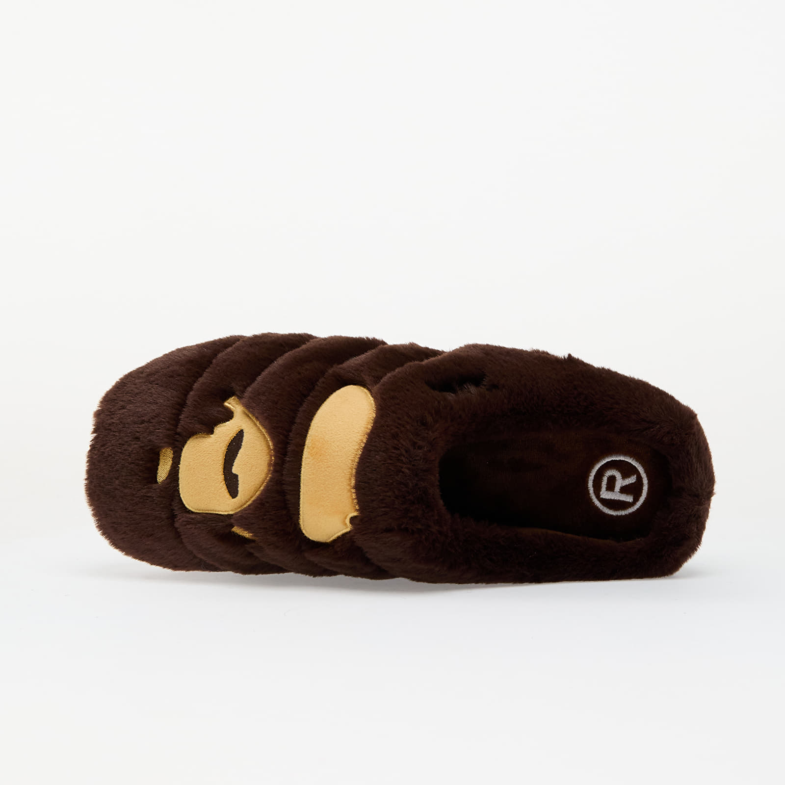 Herren Sandalen A BATHING APE x Subu Ape Head Paffer Sandals Brown