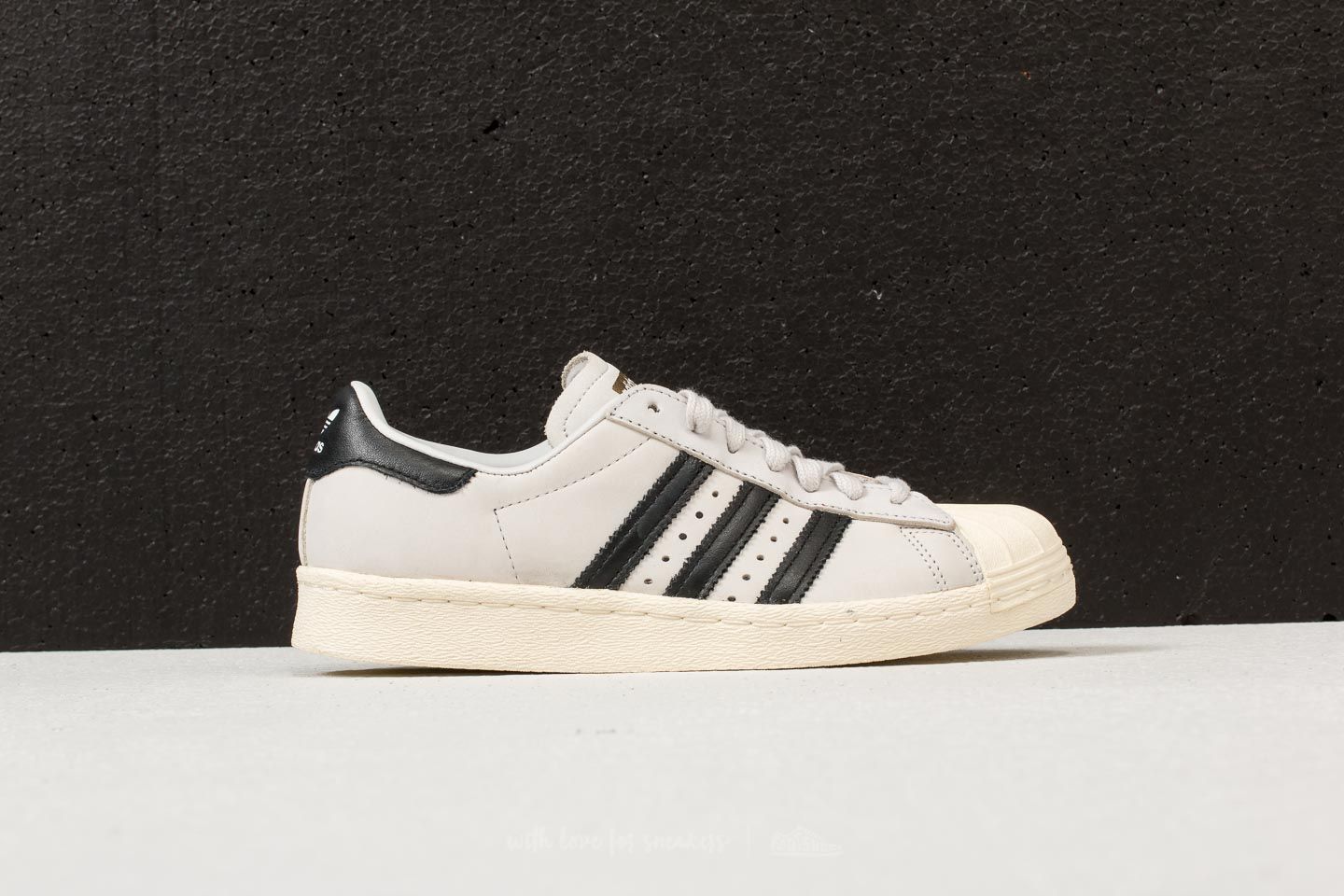 Adidas superstar 80s w schoenen zwart wit discount