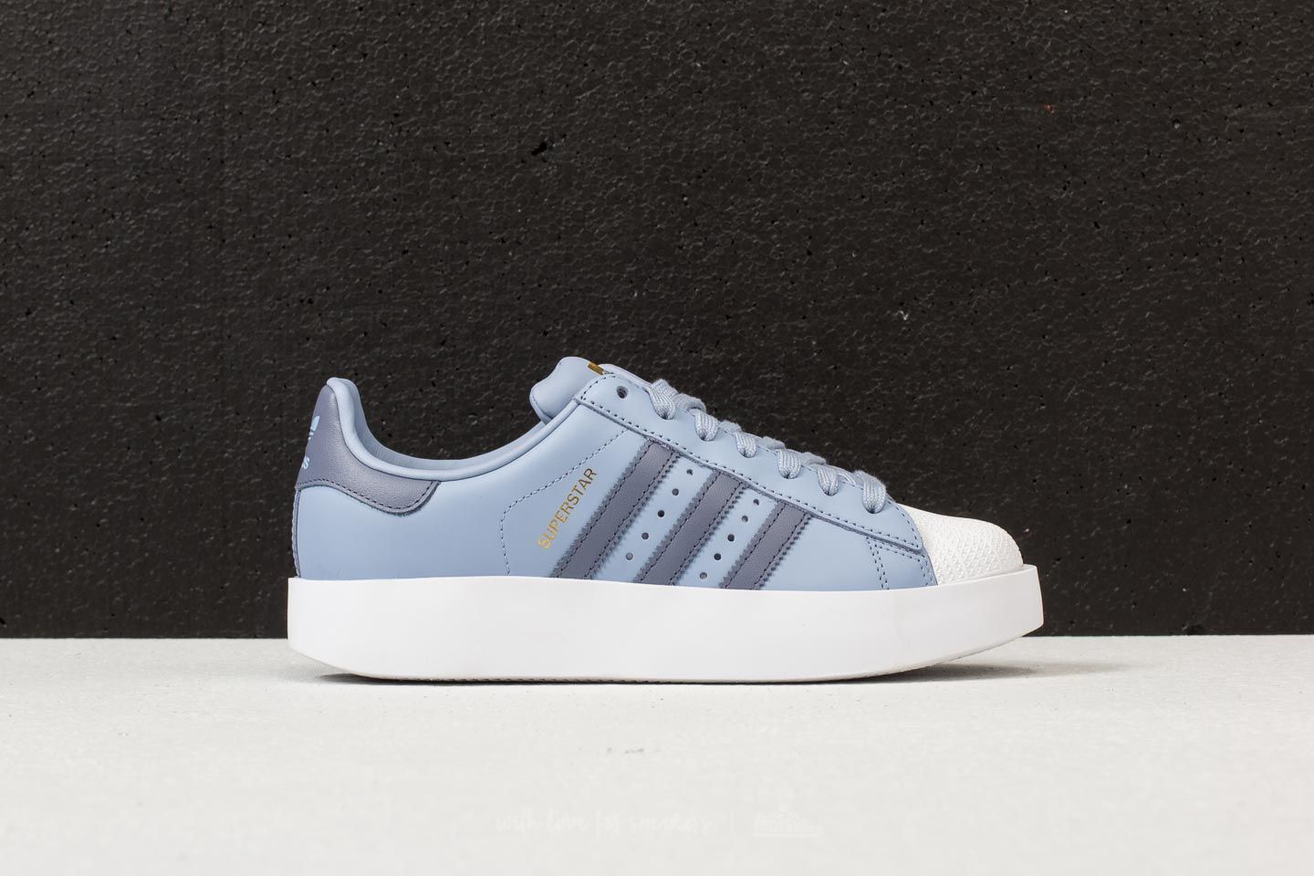 Ženski čevlji adidas Superstar Bold W Chalk Blue/ Raw Indigo/ Ftw White