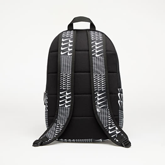 black and white nike air backpack Heritage Print Bag in side pockets (think water bottles and snacks) Nike Varsity Elite Backpack (32L).