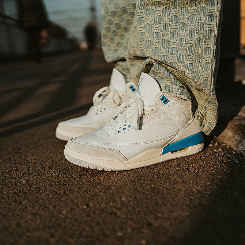 【新品未使用】Air Jordan3 28cm ホワイト×ブルー Air Jordan 3 Retro 