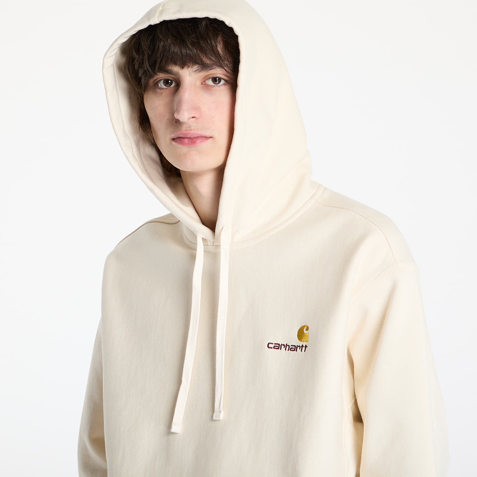 Hoodies and sweatshirts  Carhartt WIP Hooded American Script Sweat UNISEX Natural