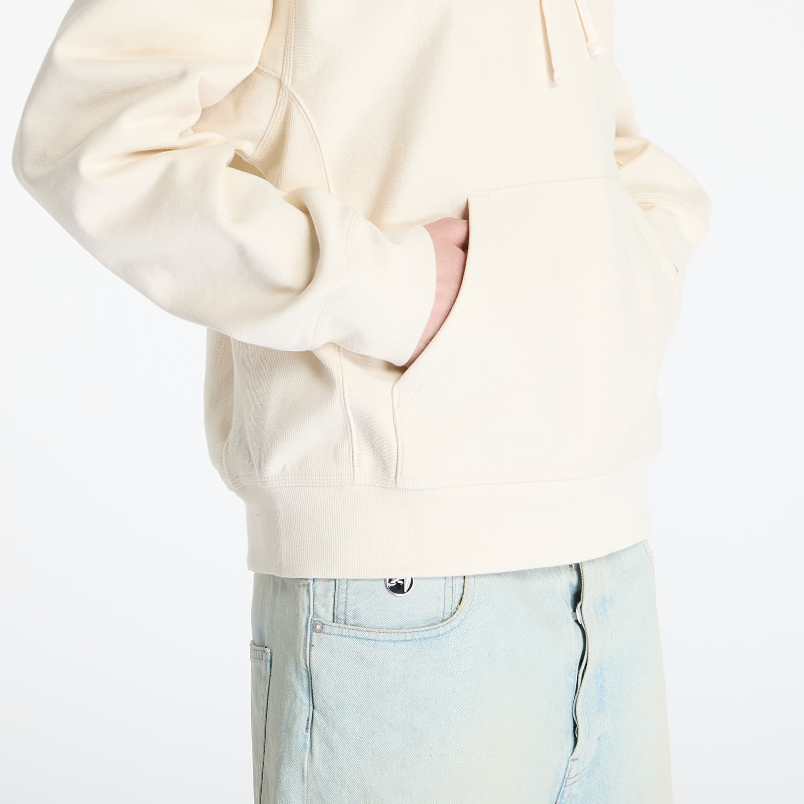Hoodies and sweatshirts  Carhartt WIP Hooded American Script Sweat UNISEX Natural