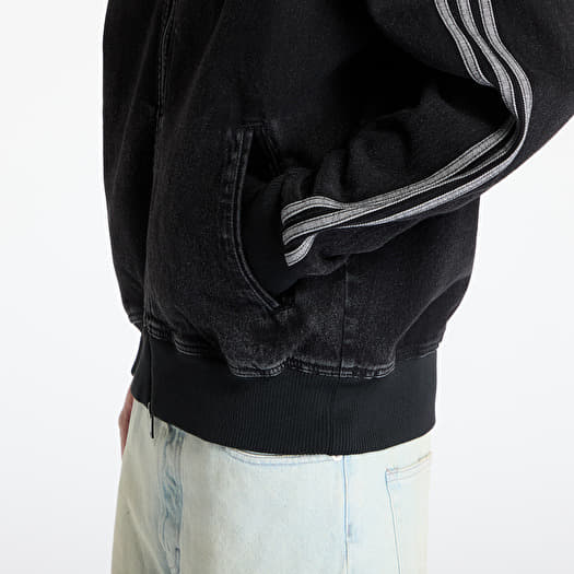 パーカー・フーディ Adidas Adicolor Denim Firebird Track Top True Black Denim adidas Adicolor Denim Firebird Track Top True Black Denim